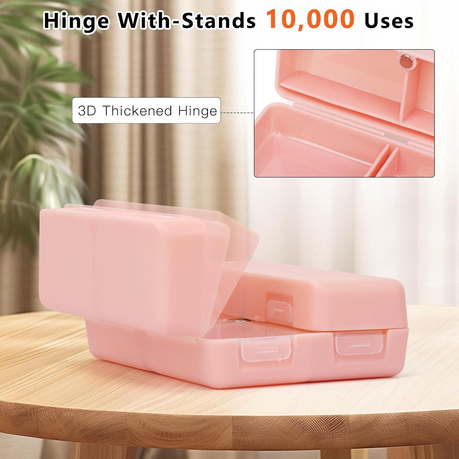 Organizador de Pastillas FYY Rosa Plegable 7 Compartimentos