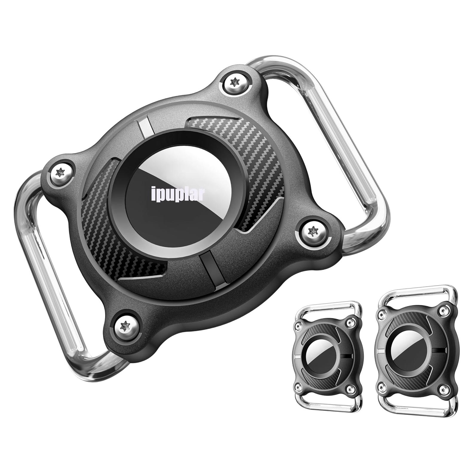 Soporte impermeable para Air Tag de perro IPUPLAR - 2 paquetes