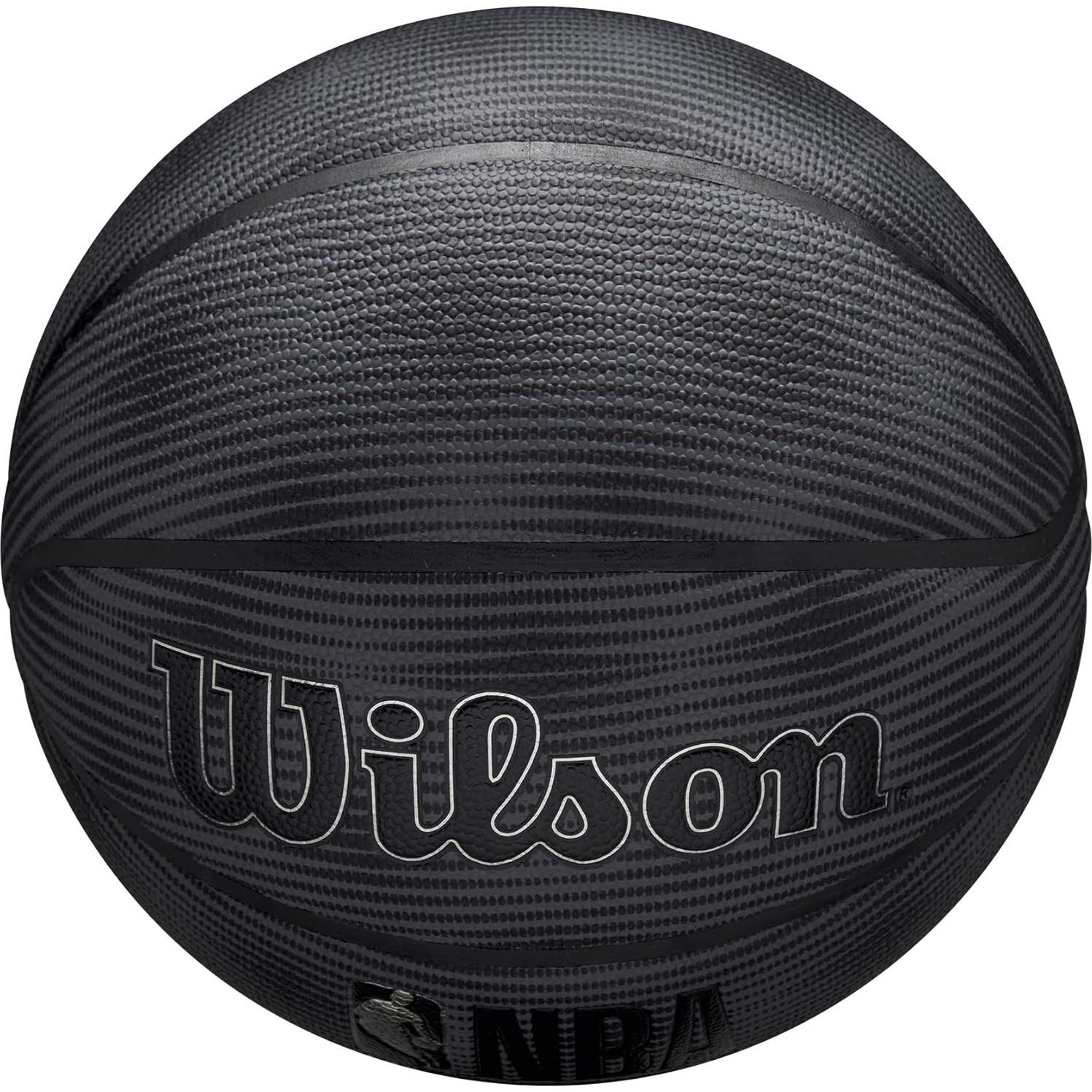 Balón de Baloncesto WILSON NBA Forge Pro Tamaño 7 Negro