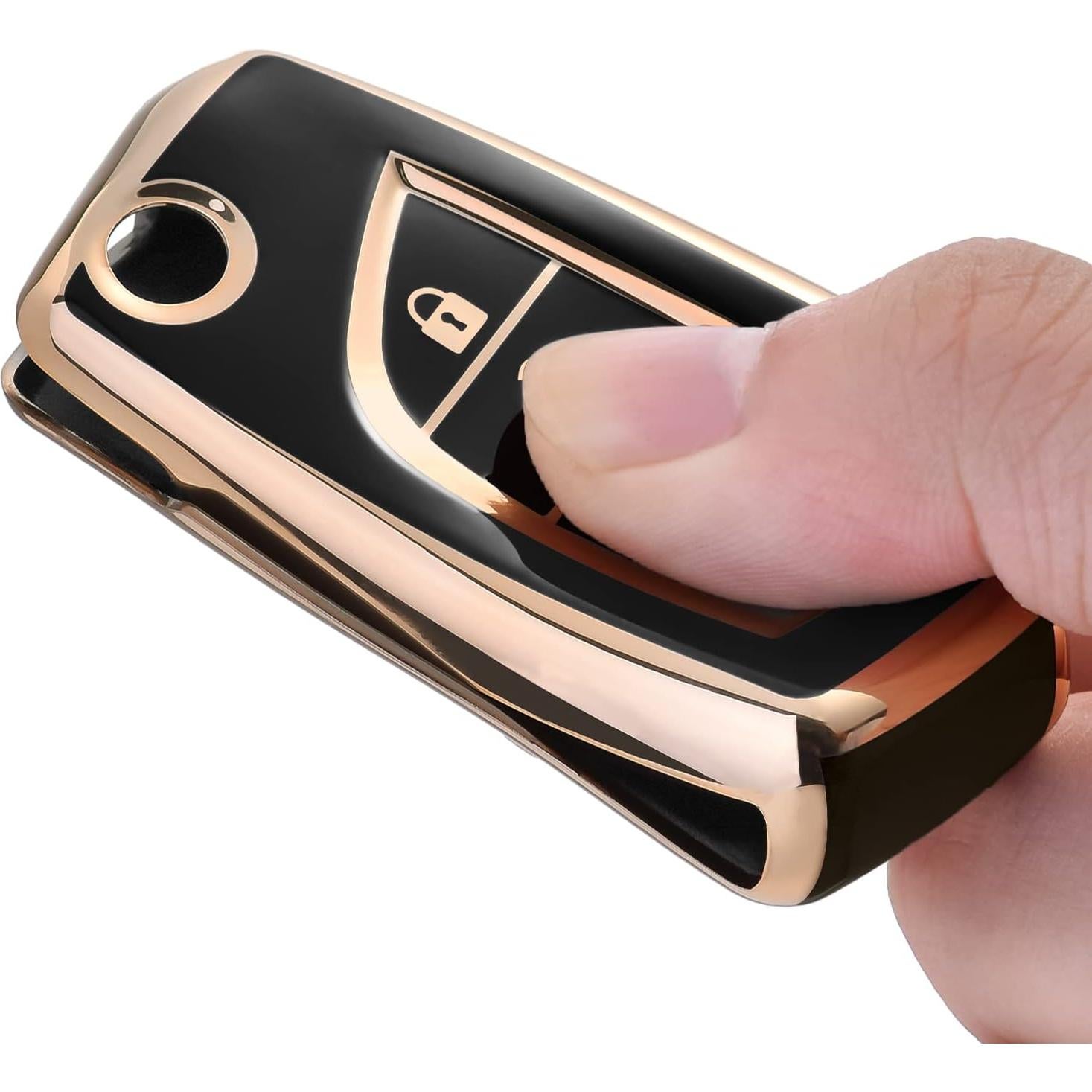 Funda de llavero ELOHEI para Toyota 2018-2022 - TPU suave