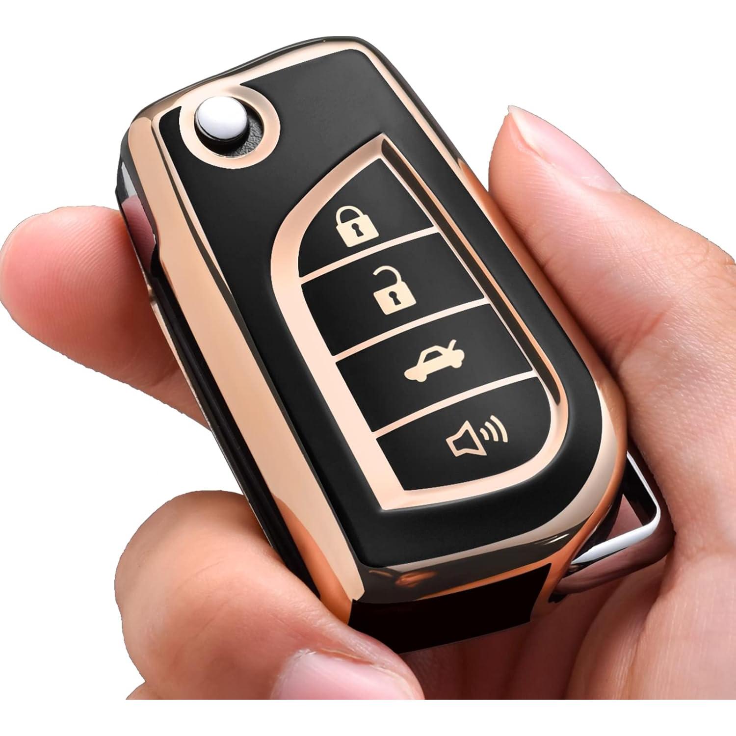 Funda de llavero ELOHEI para Toyota 2018-2022 - TPU suave