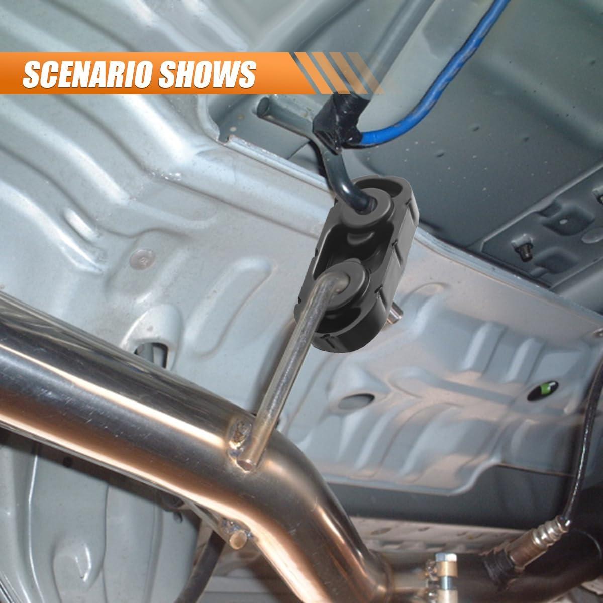 Soporte de Goma para Escape BDZMC 2 Agujeros 11.2x4.6cm