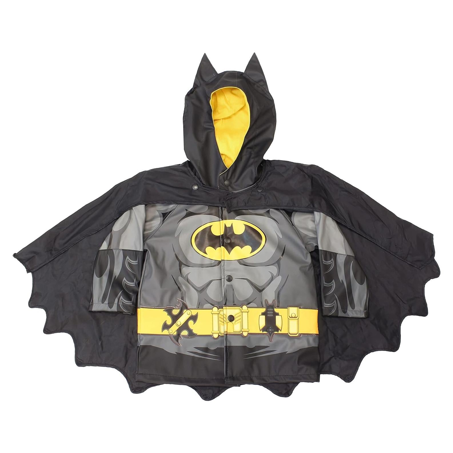 Impermeable Batman para Niños Western Chief 6X Negro