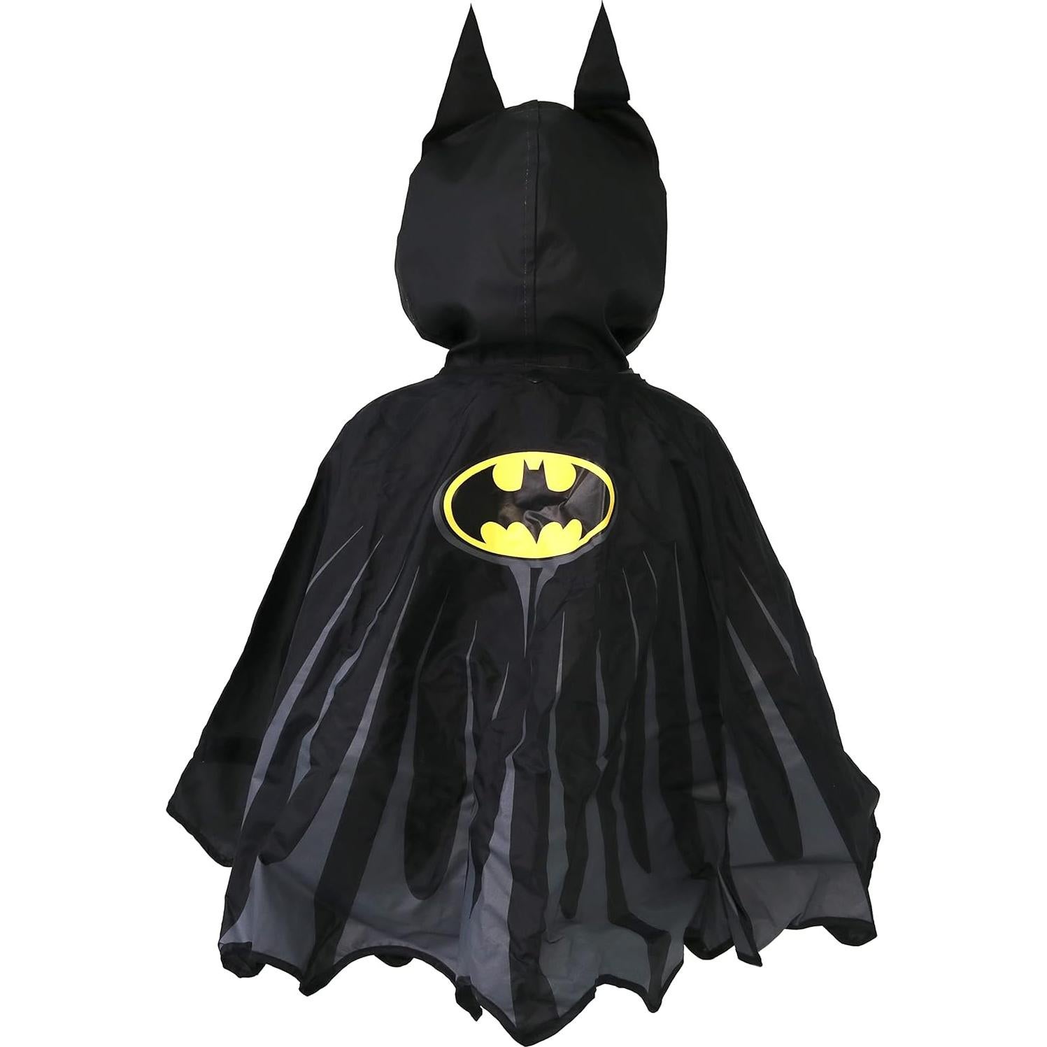 Impermeable Batman para Niños Western Chief 6X Negro