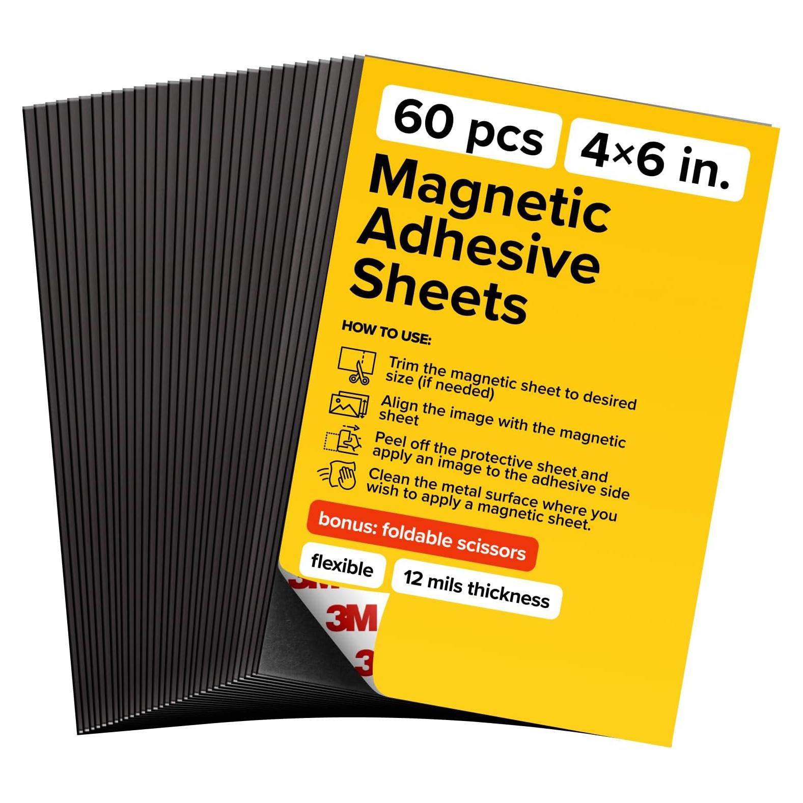 Hojas Magnéticas Adhesivas X-bet 10x15 cm para Manualidades