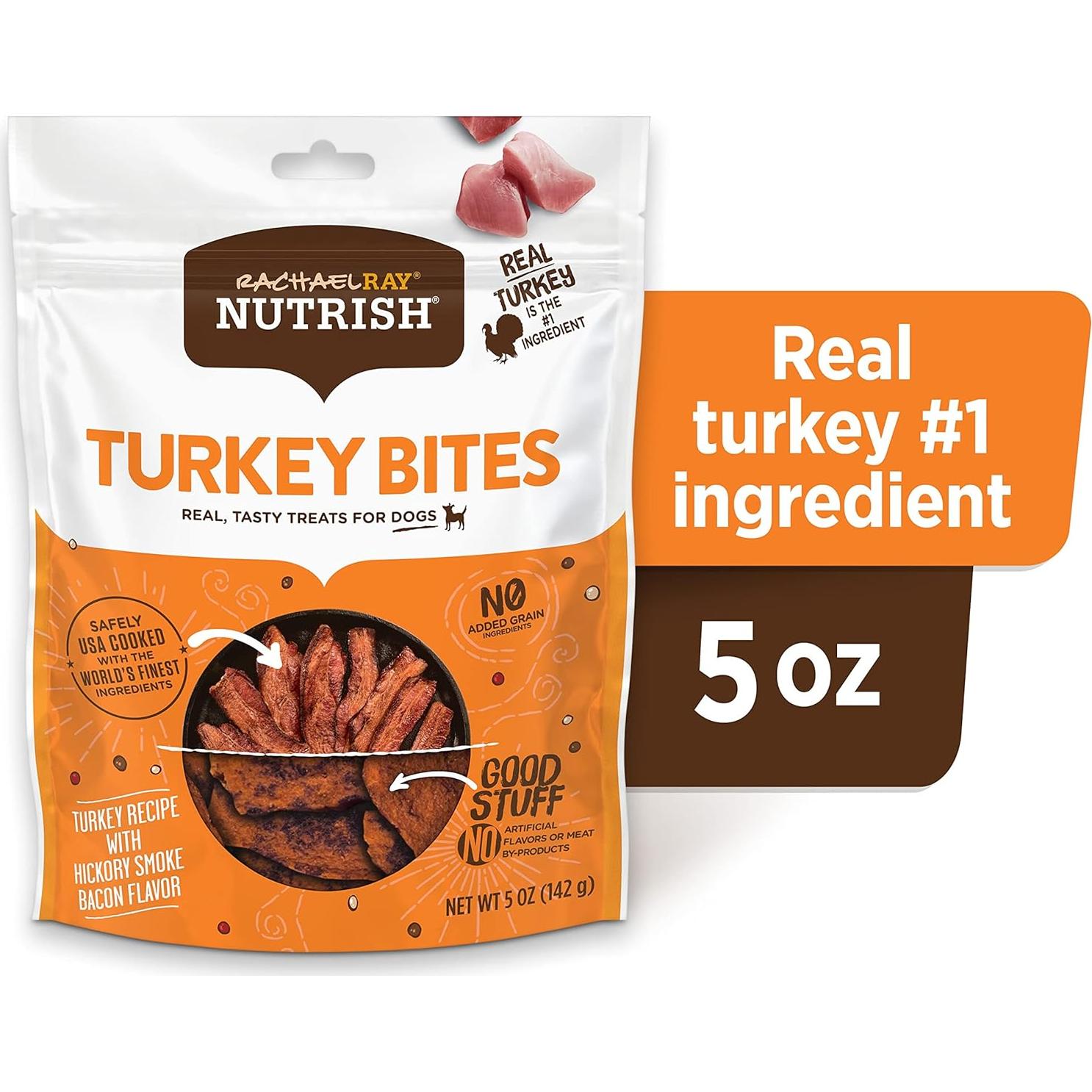 Bocados para Perros Rachael Ray Nutrish Pavo Sin Granos 710g