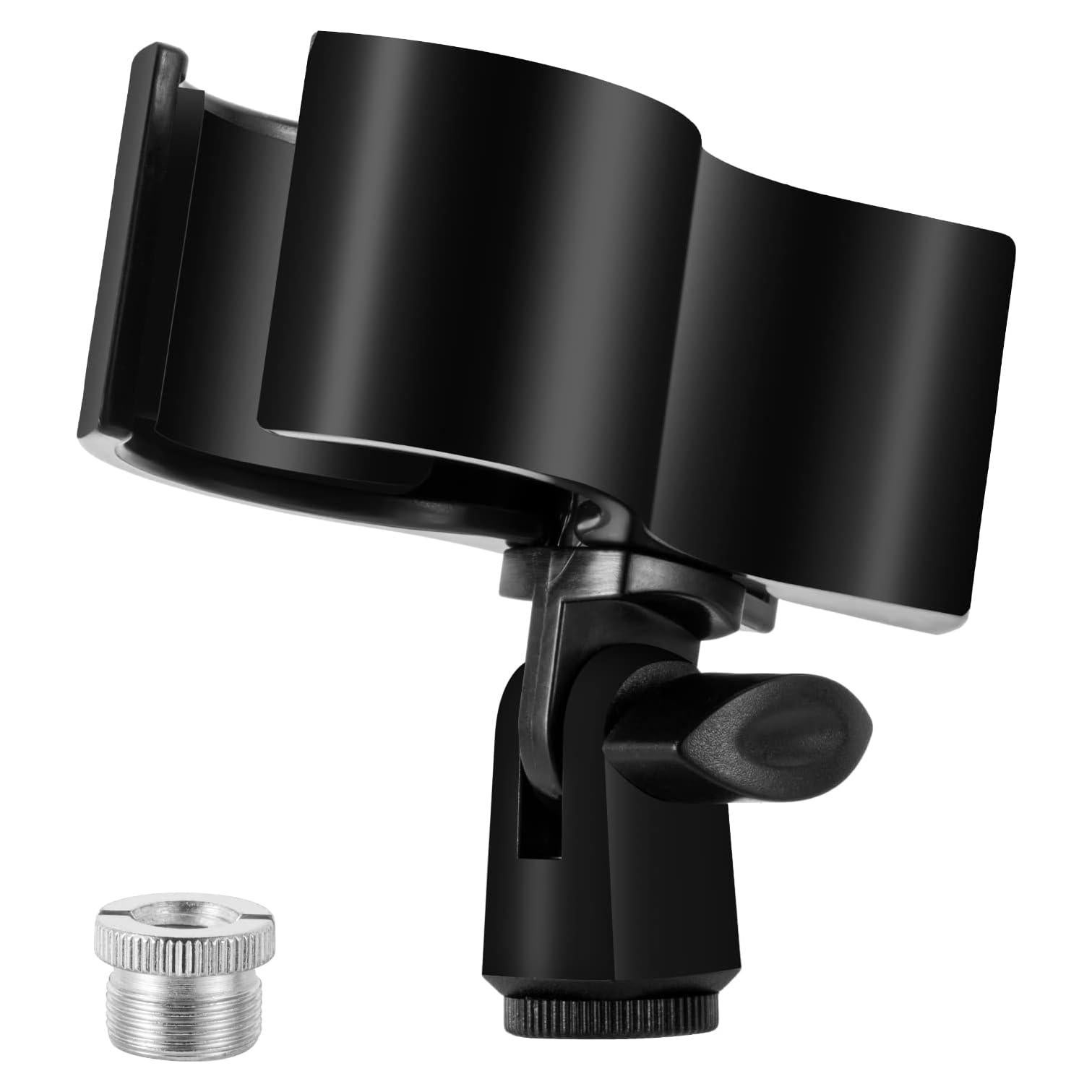 Clip de Micrófono Grande BILIONE Ajustable 32-60mm Negro