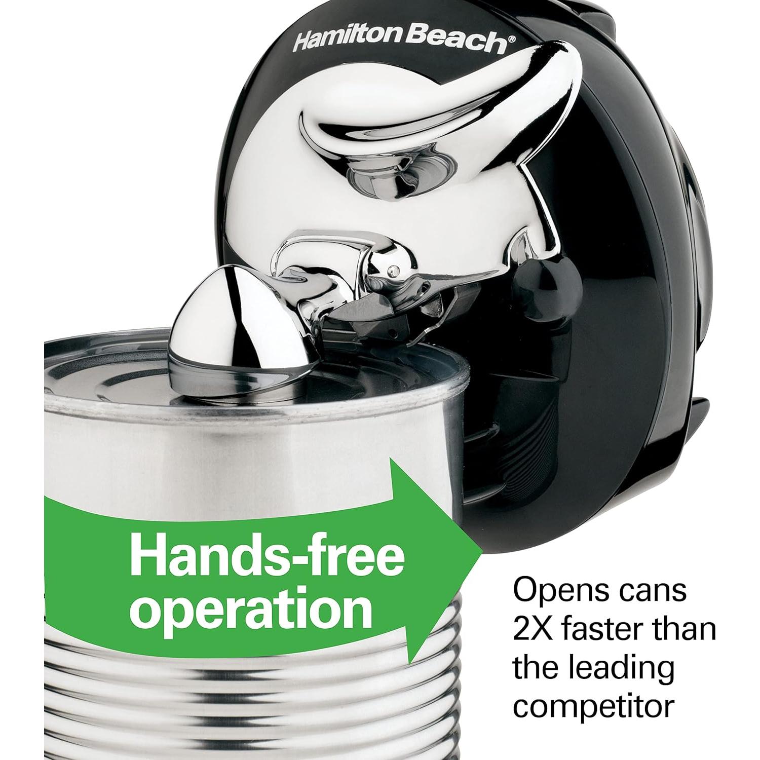 Abrelatas Eléctrico Hamilton Beach 76501G Inalámbrico Recargable