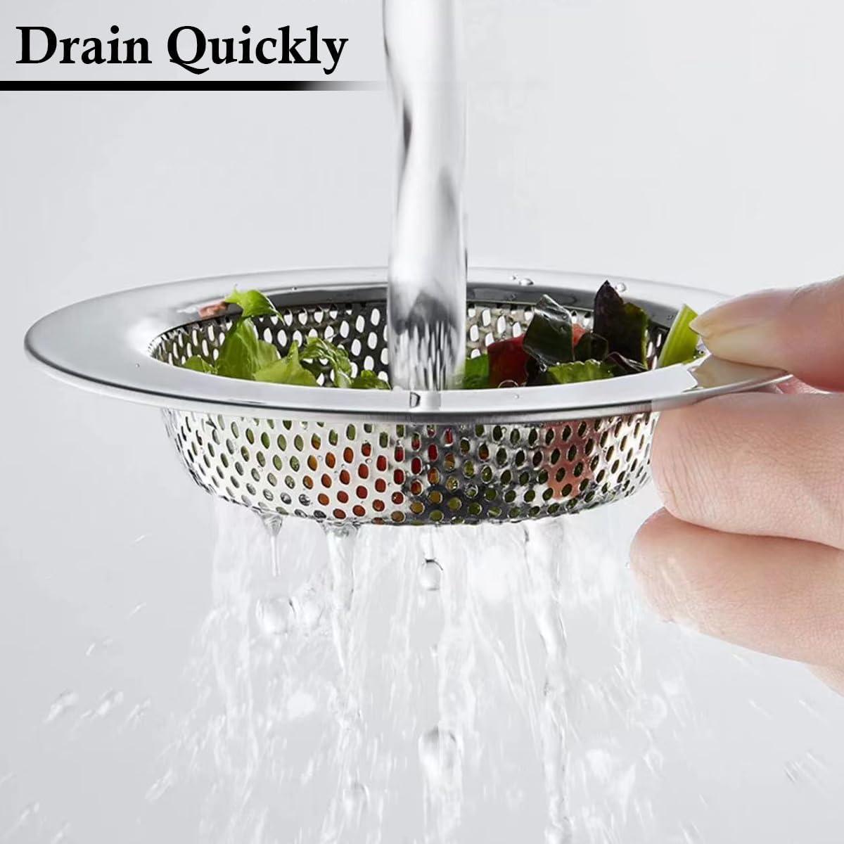 Colador de desagüe de cocina Windran 2PCS acero inoxidable 10.9 cm