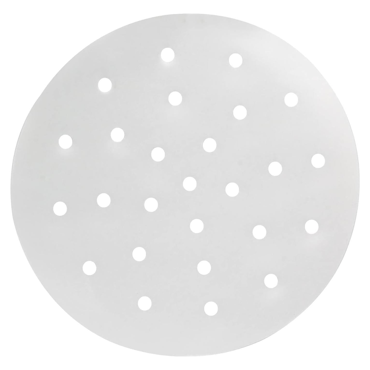 100 Hojas Papel de Vapor Cionyce 18.5 cm Perforado para Freír