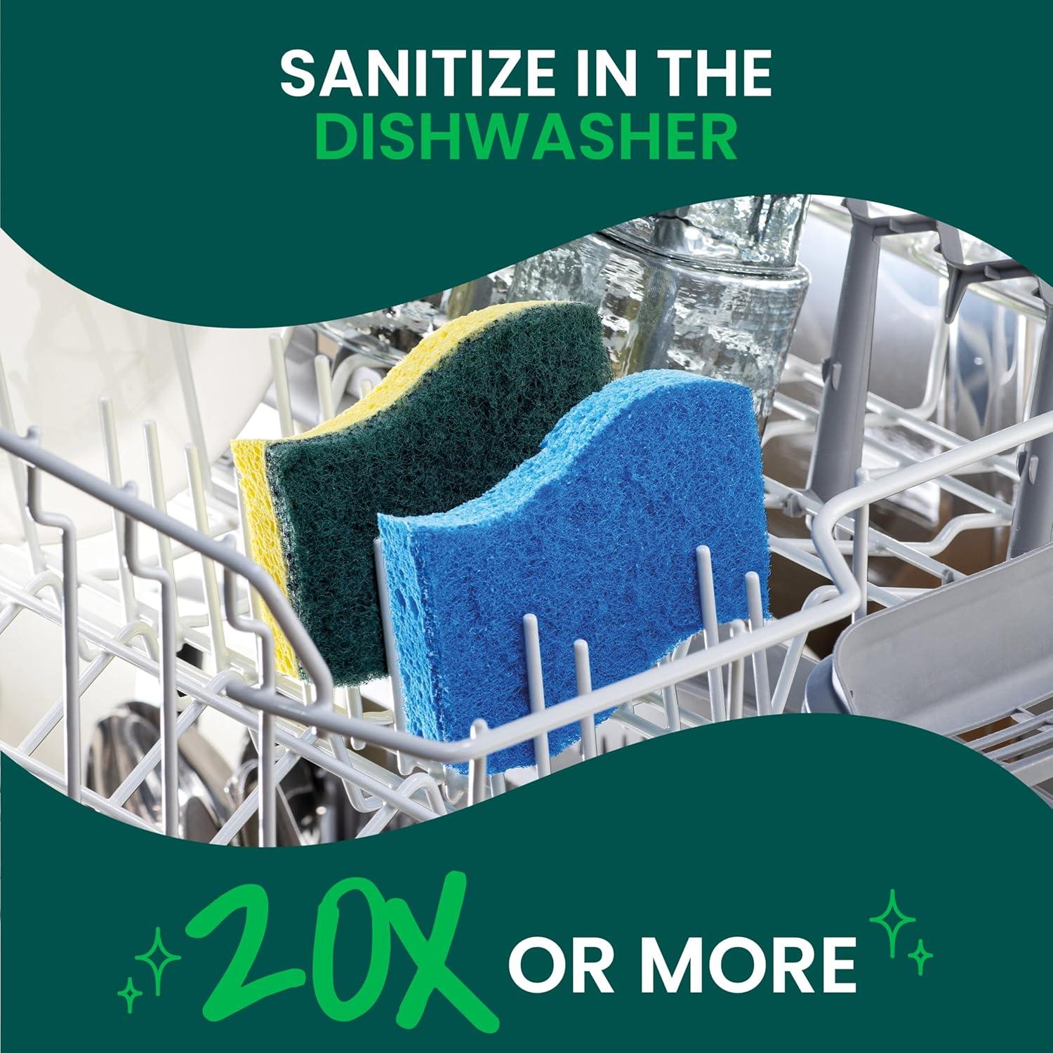 Esponjas de Limpieza Scotch-Brite Zero Scratch - 6 Unidades