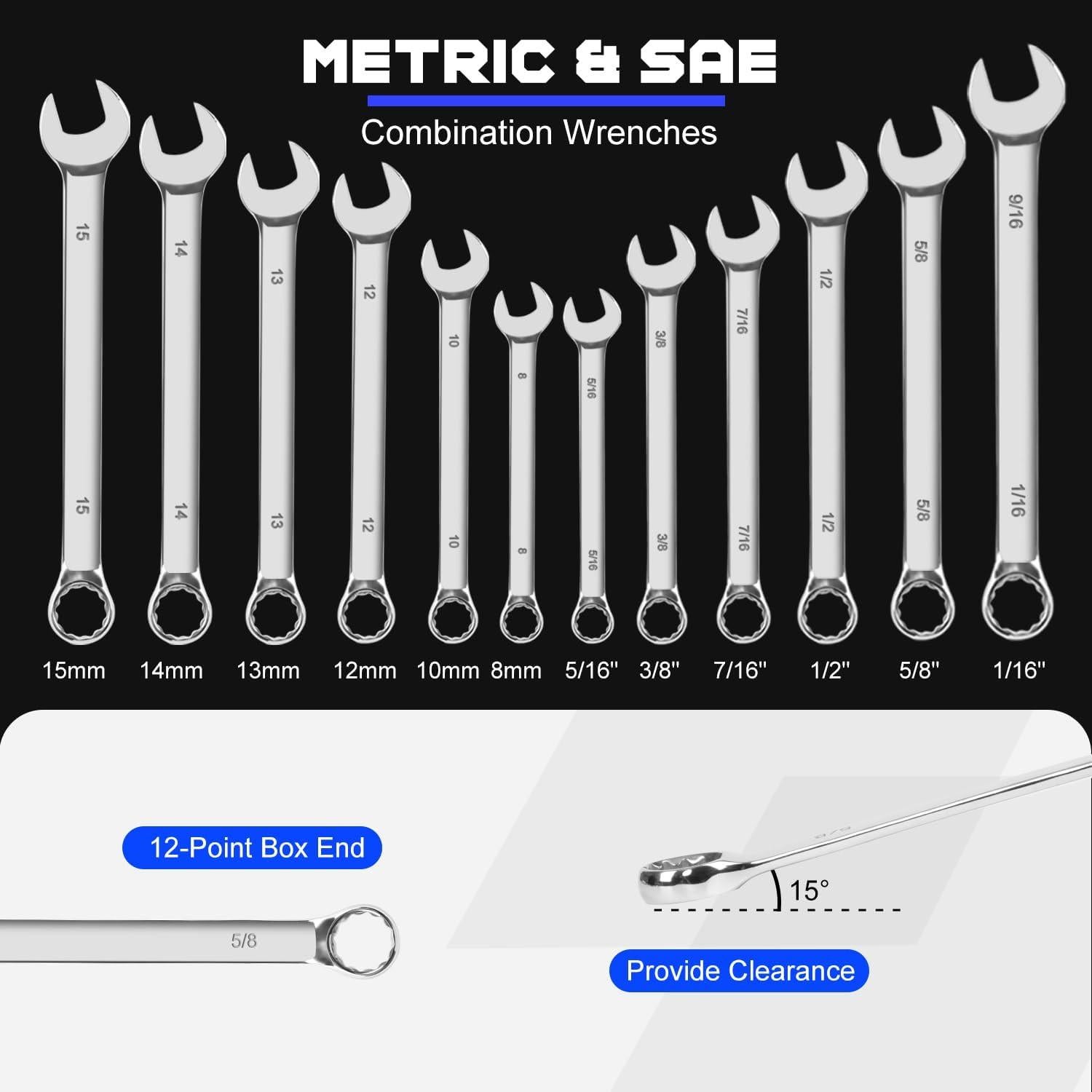 Juego de Herramientas Prostormer 240 Piezas con Caja Aluminio