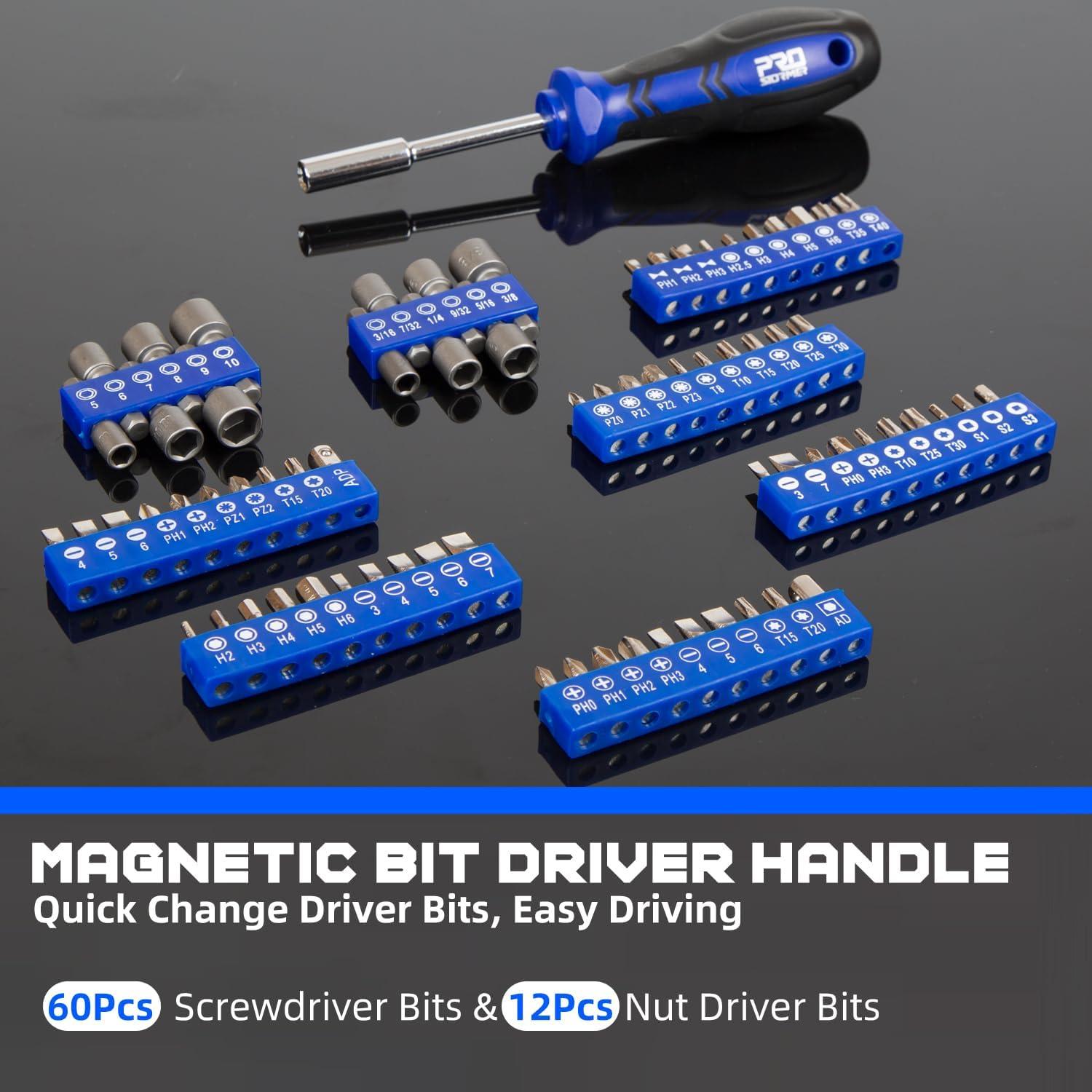 Juego de Herramientas Prostormer 240 Piezas con Caja Aluminio