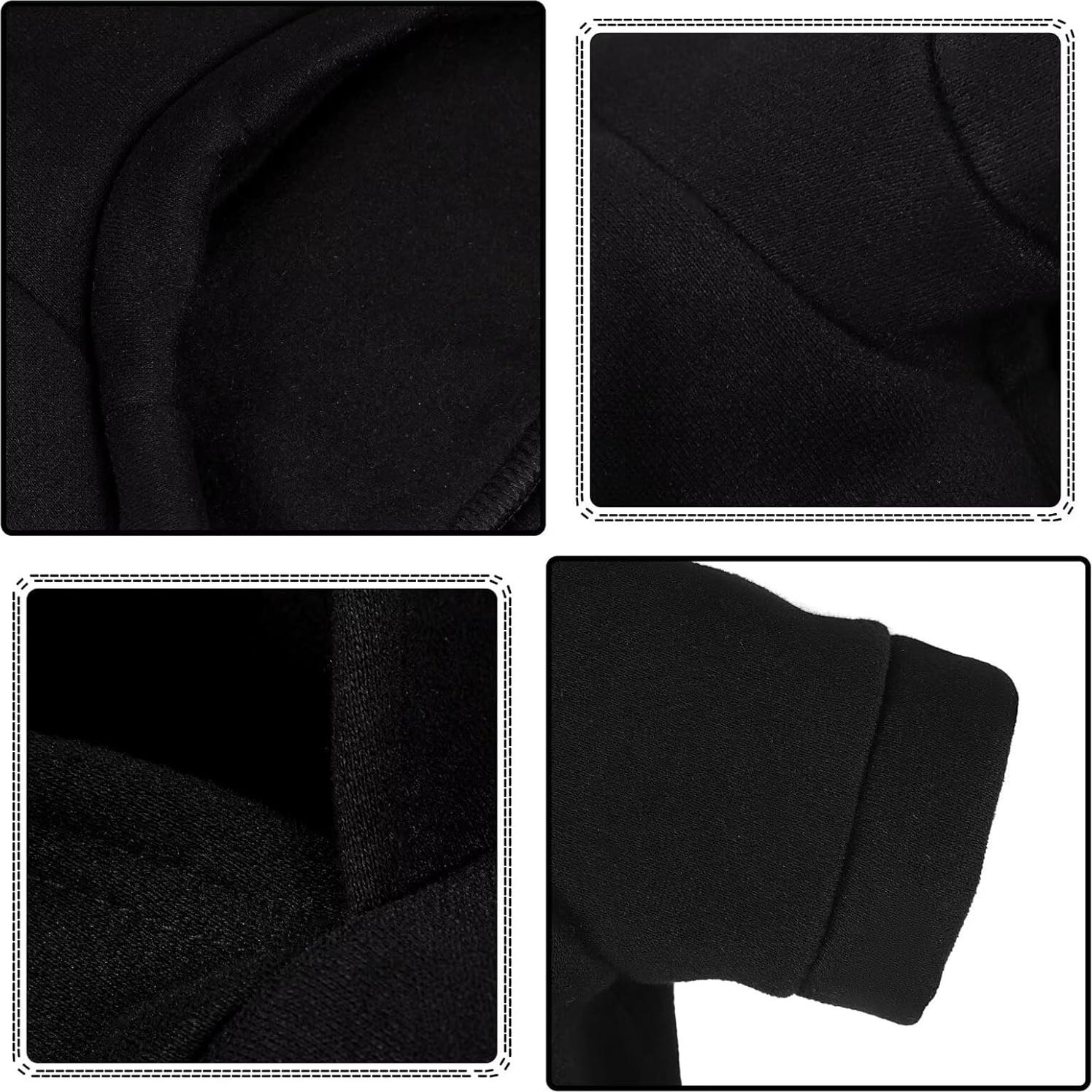 Sudadera para Perro Paiaite Negra Mediana con Diseño Seguridad