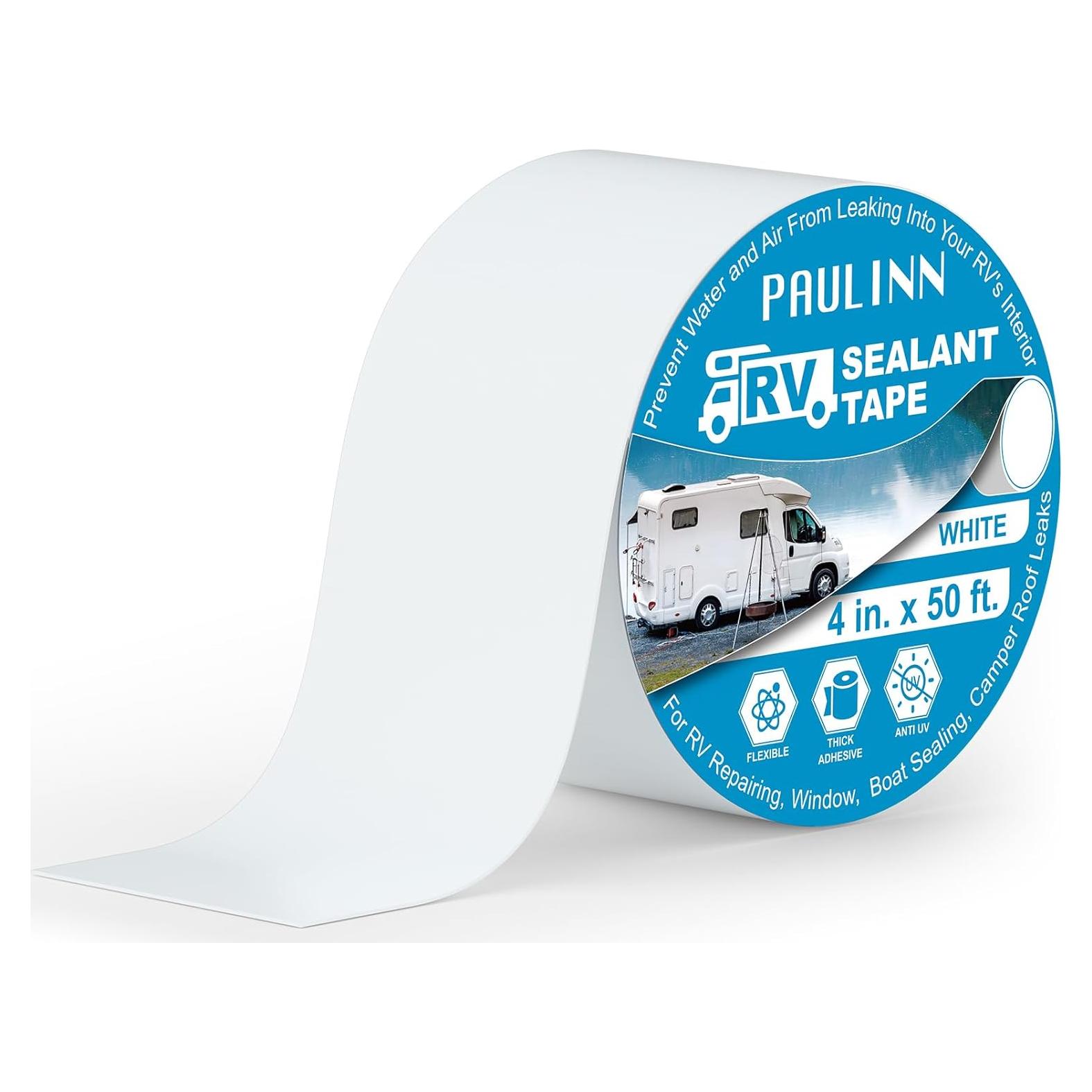 Cinta de Sellado para Techo PAULINN 10 cm x 15.24 m Blanca