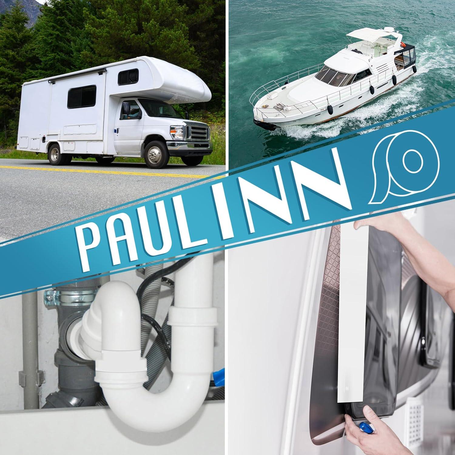 Cinta de Sellado para Techo PAULINN 10 cm x 15.24 m Blanca