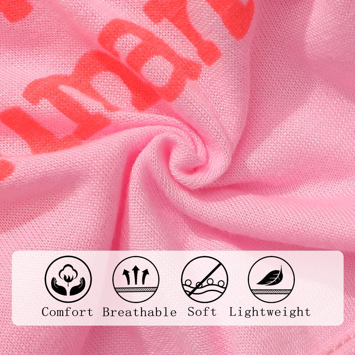 Conjunto Ropa para Perros Uswalnna 4 Piezas XXS Rosa