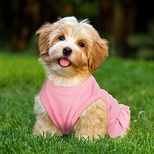 Vestidos para Perros Weewooday 6 Piezas Verano L