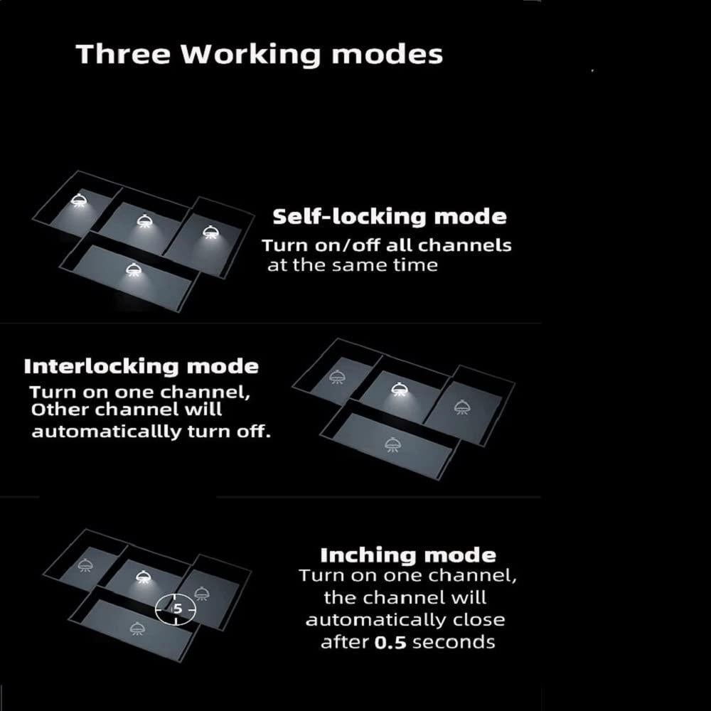 Módulo Relé Inteligente WiFi MHCOZY 4 Canales Control App