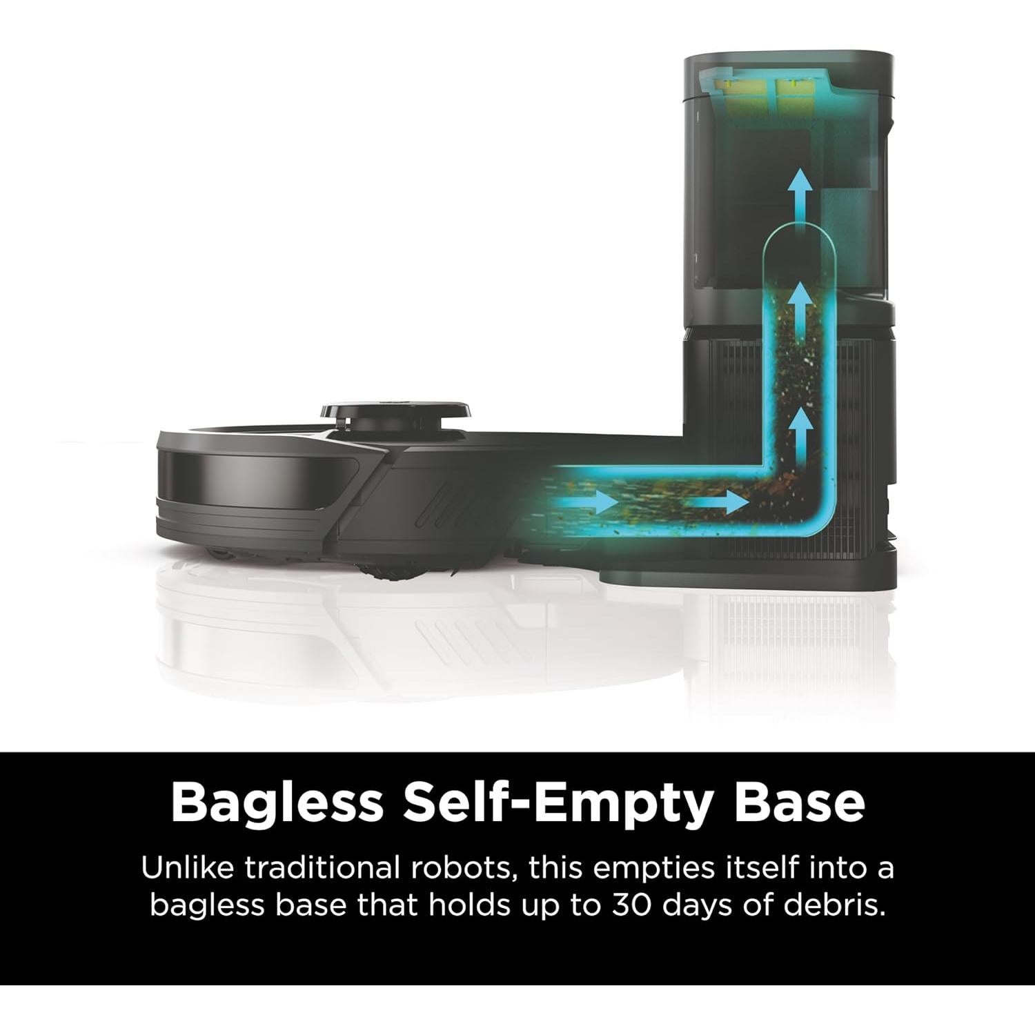 Aspiradora Robot Shark AI Ultra AV2501S con Autovaciado HEPA