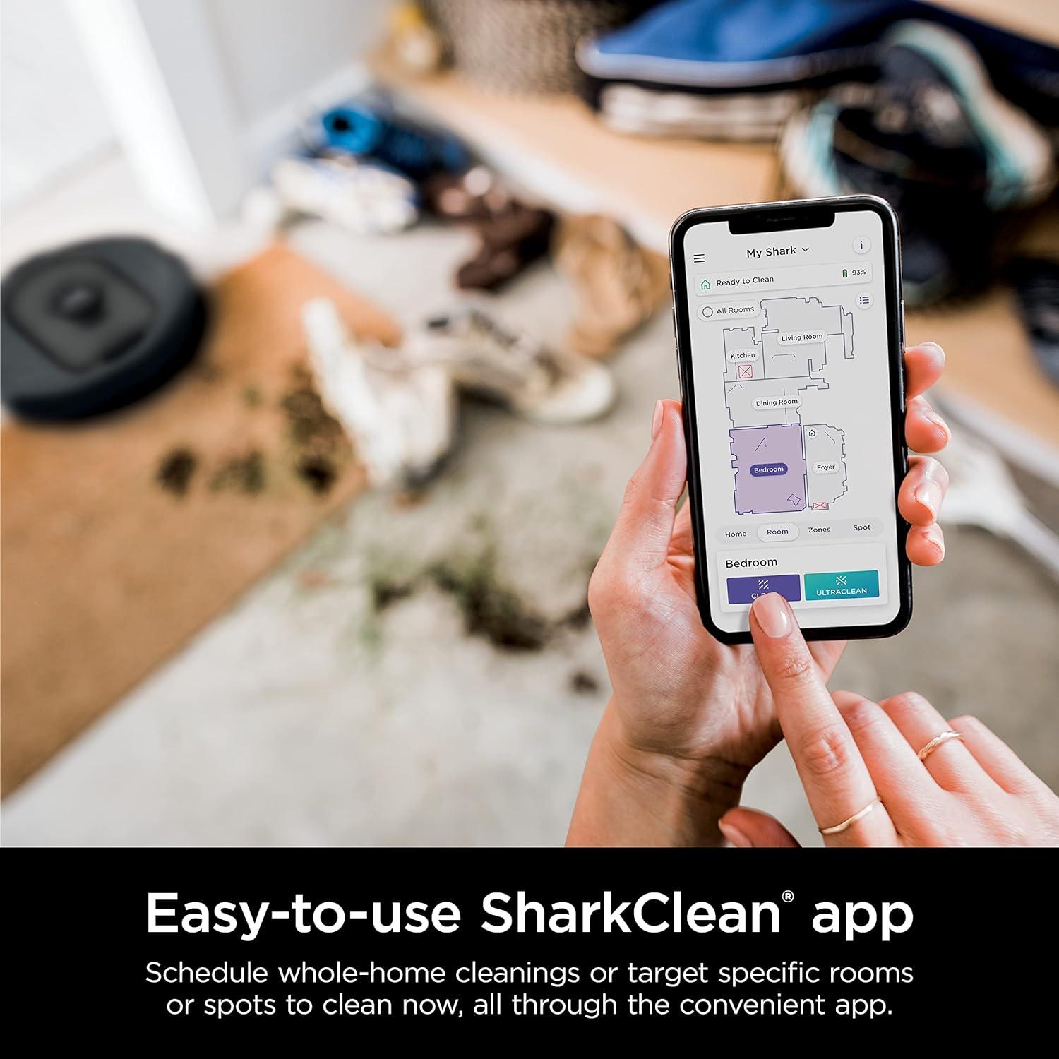 Aspiradora Robot Shark AI Ultra AV2501S con Autovaciado HEPA