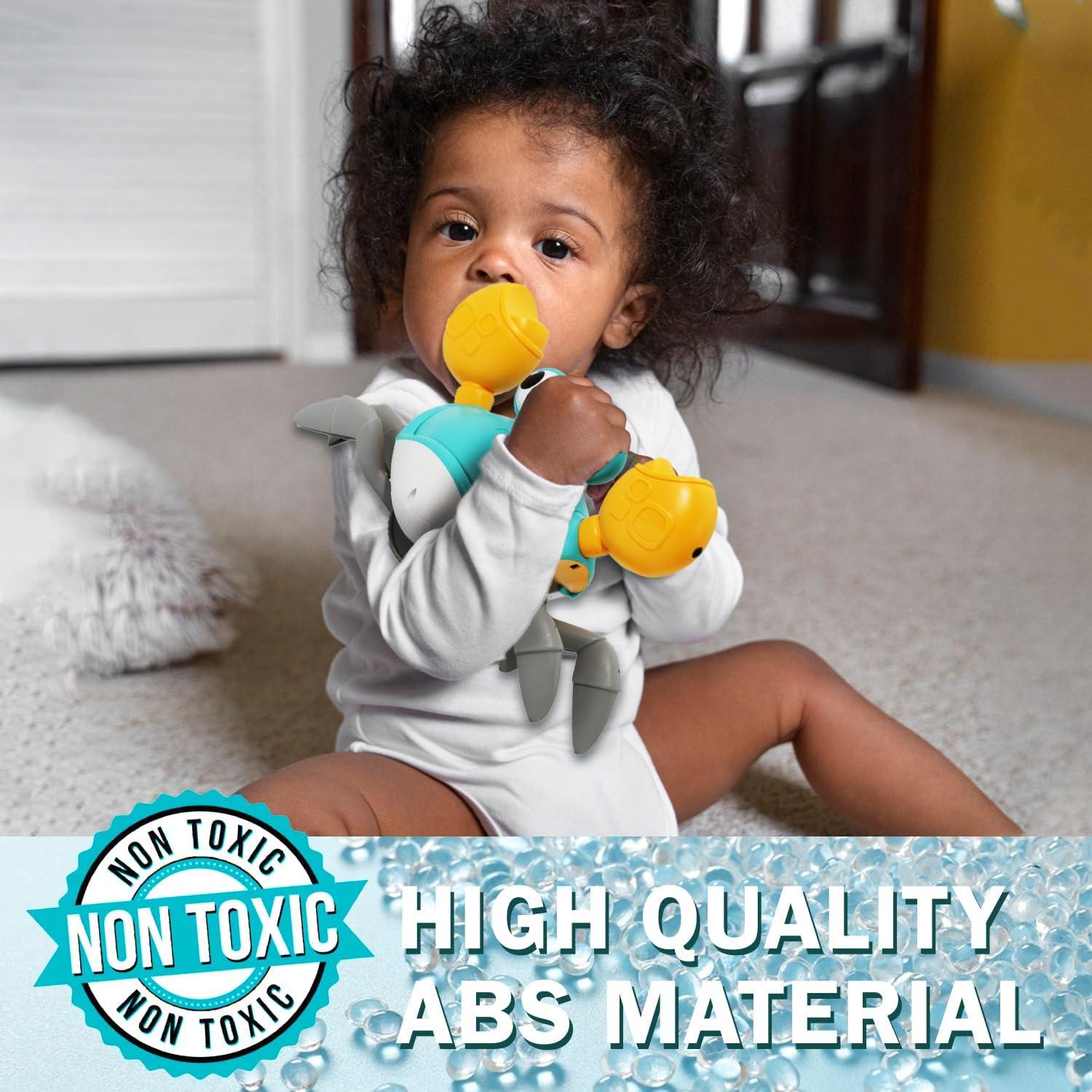 Juguete Gateador Cangrejo Keculf Verde para Bebés 3+ Años