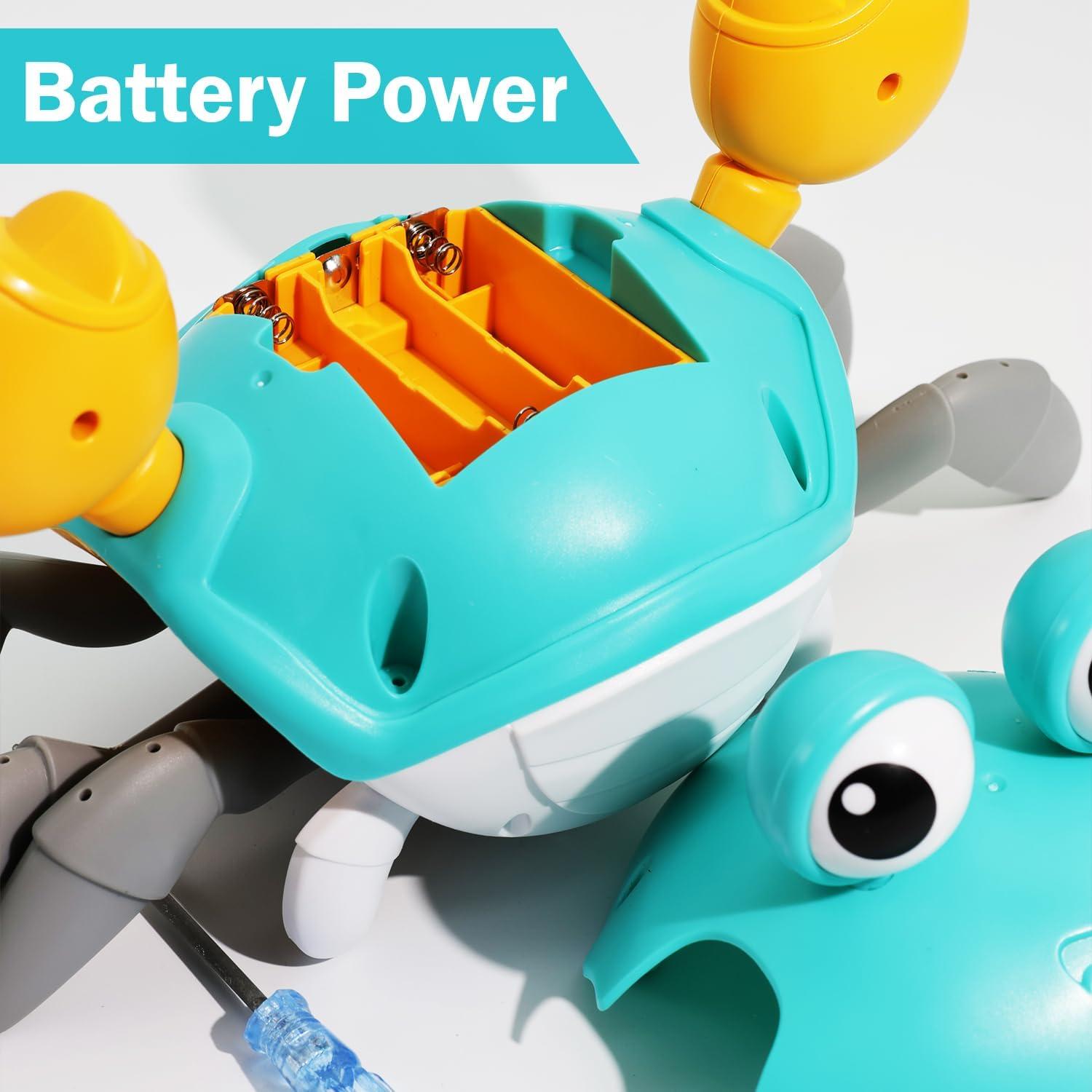 Juguete Gateador Cangrejo Keculf Verde para Bebés 3+ Años