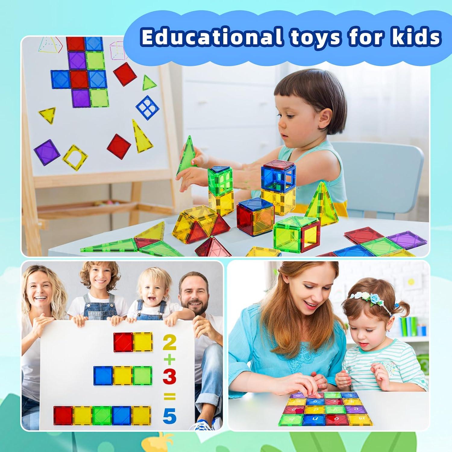 Juguetes Magnéticos para Niños MAGBLOCK 32 Piezas Educativos