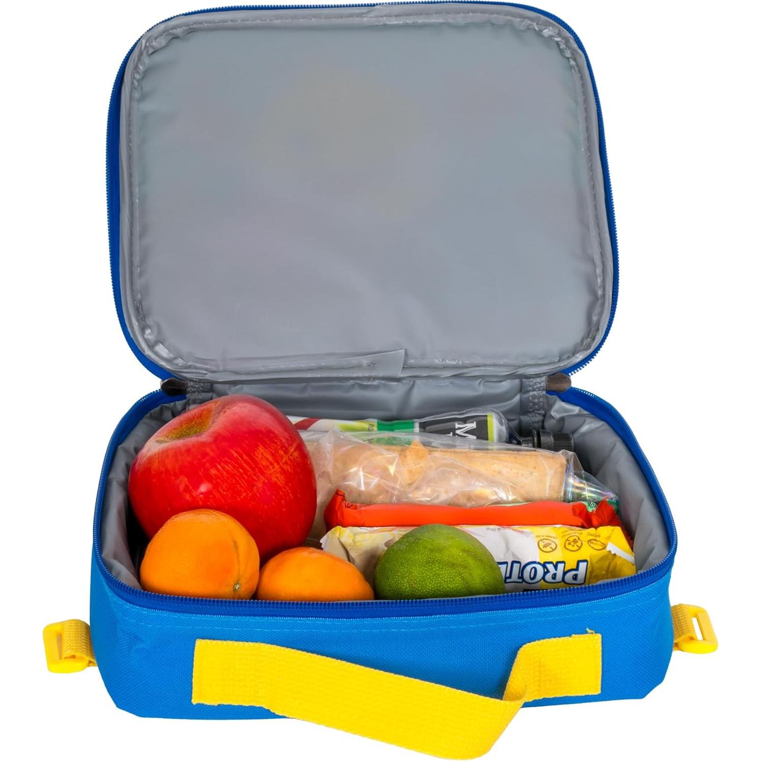 Mochila Escolar Baby Shark 16" + Lonchera Aislada Azul