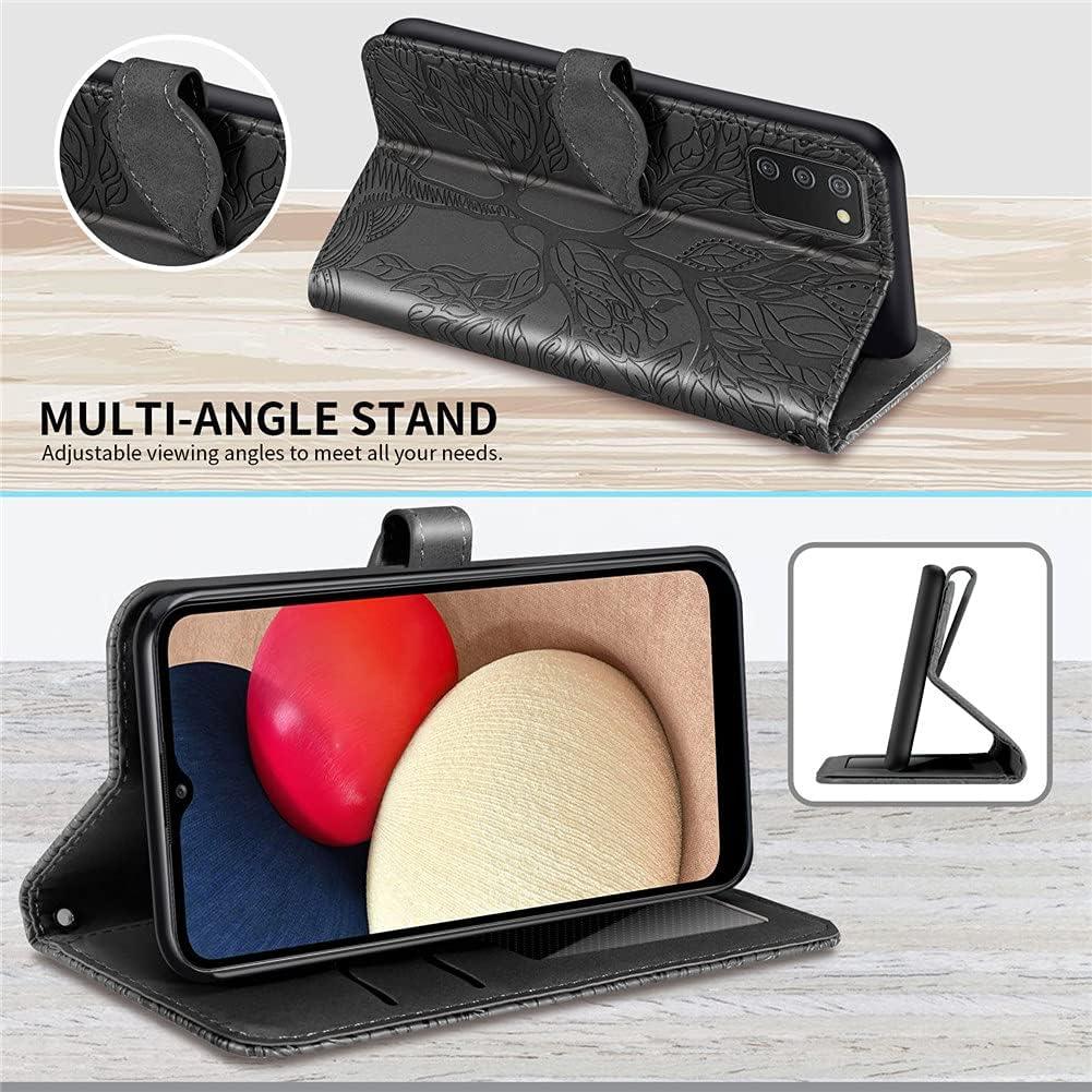 Funda de cuero plegable COTDINFOR para Samsung Galaxy A03S