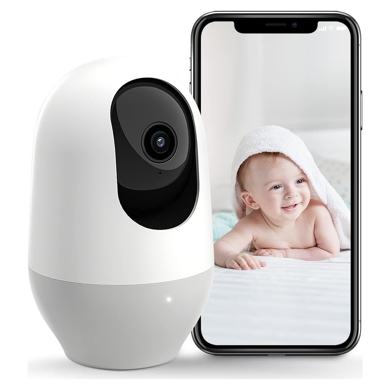 Cámara de Seguridad Nooie IPC100 1080P WiFi 360° Interior