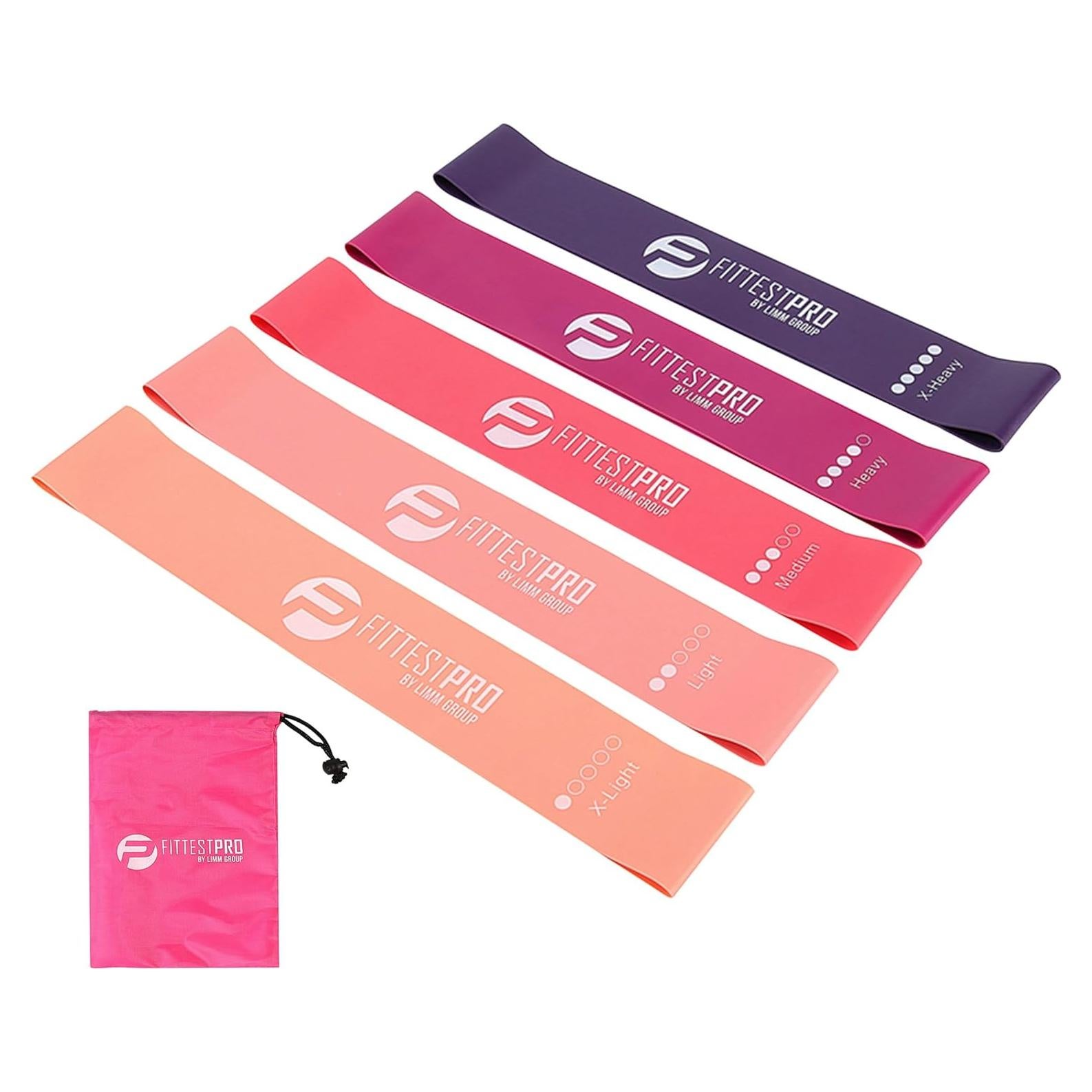 Bandas de Resistencia Limm Pro para Piernas y Glúteos - 5 Niveles