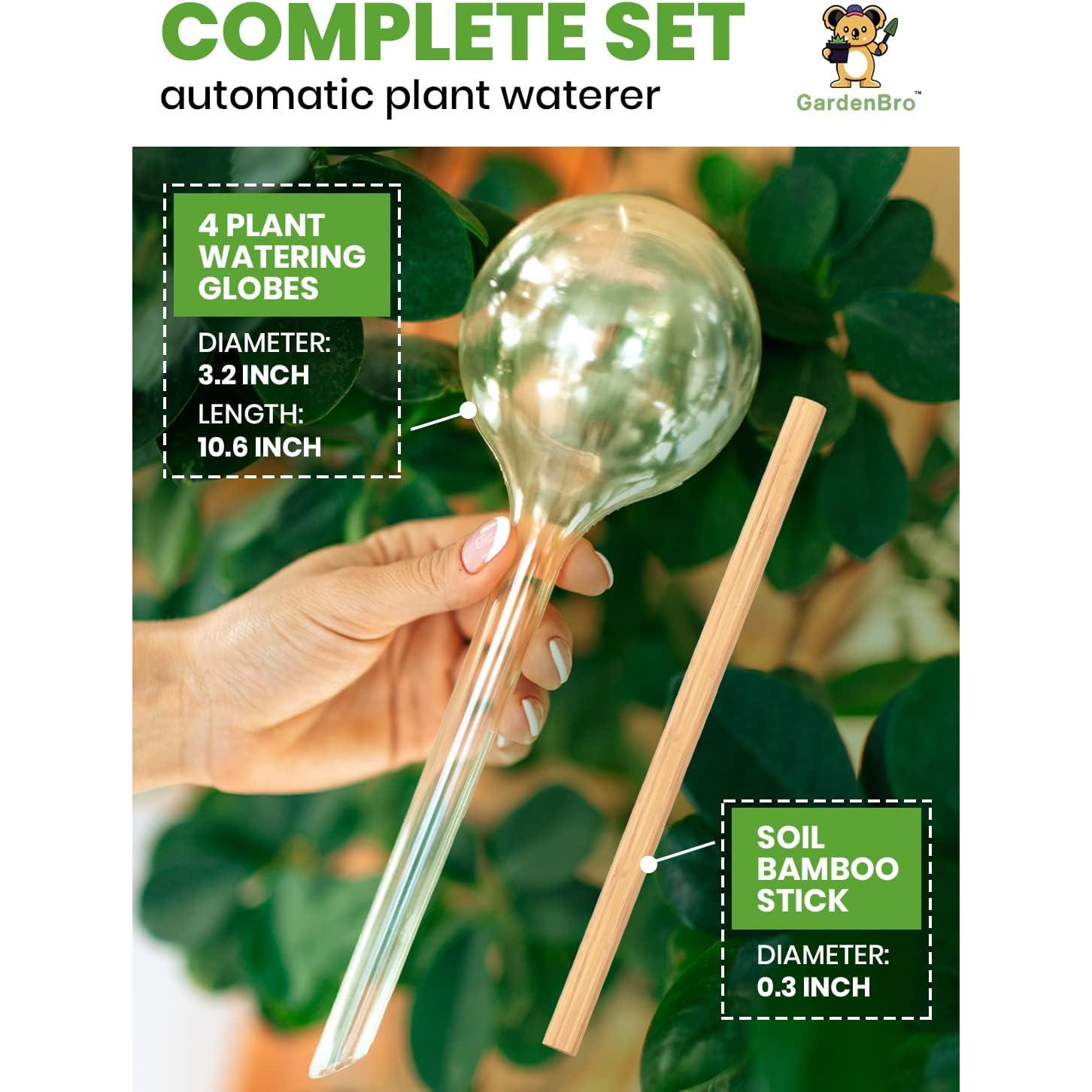 Esferas de Riego Automático Gardenbro 4 Pcs 300 ml