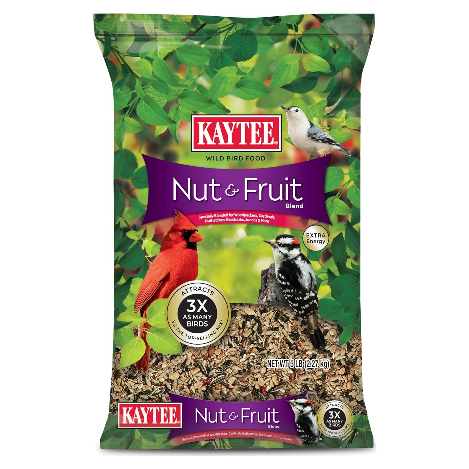 Mezcla de Nueces y Frutas Kaytee para Aves Silvestres 2.27 kg