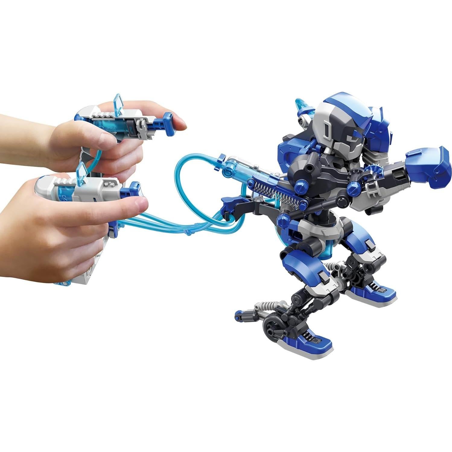 Thames & Kosmos Hydraulic Boxing Bots STEM Experiment Kit | Build Two Hydraulic-Powered Boxing Robots! | Explore Hydraulic, Water-Powered Systems | Challenge a Friend to a Robot Duel!