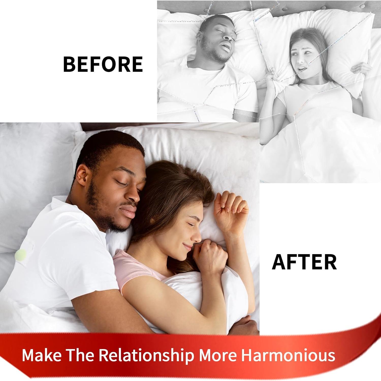 Camiseta Antisnoring Codida para Apnea del Sueño - Negro XS