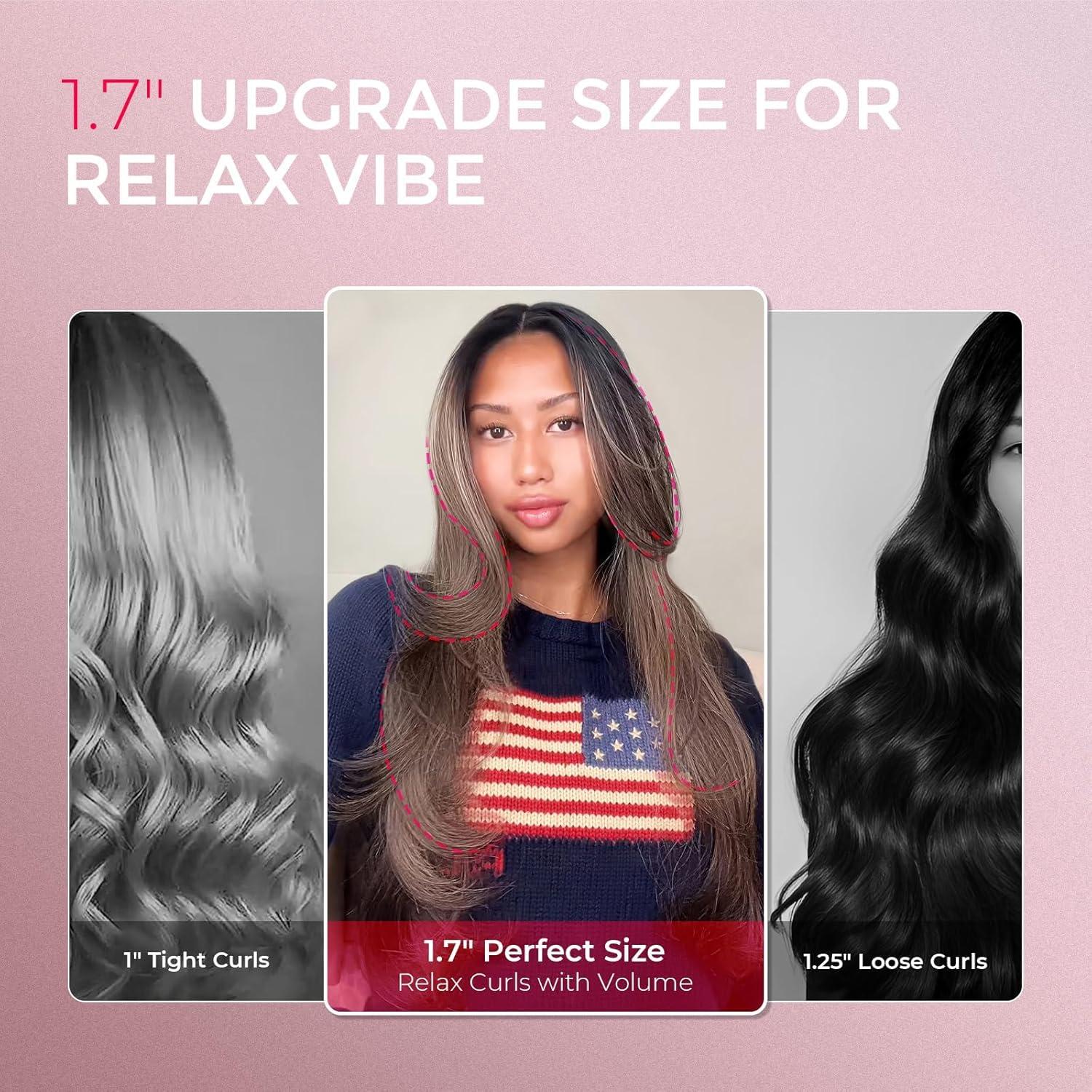 Cepillo Térmico TYMO STYLUX 2 en 1 Alisador y Rizador