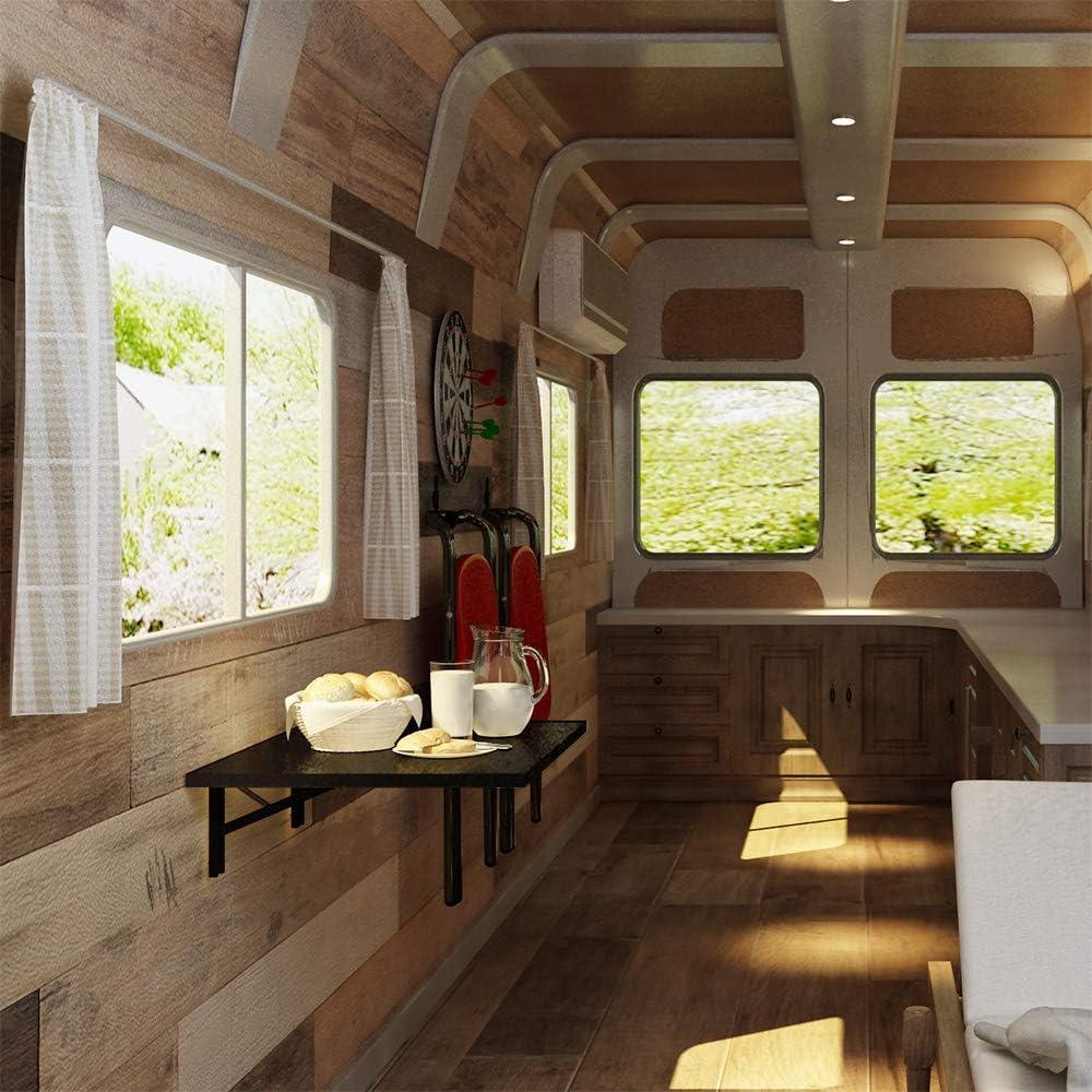 Mesa Plegable Montada en la Pared Necesita AC15CB 76x50cm Negra