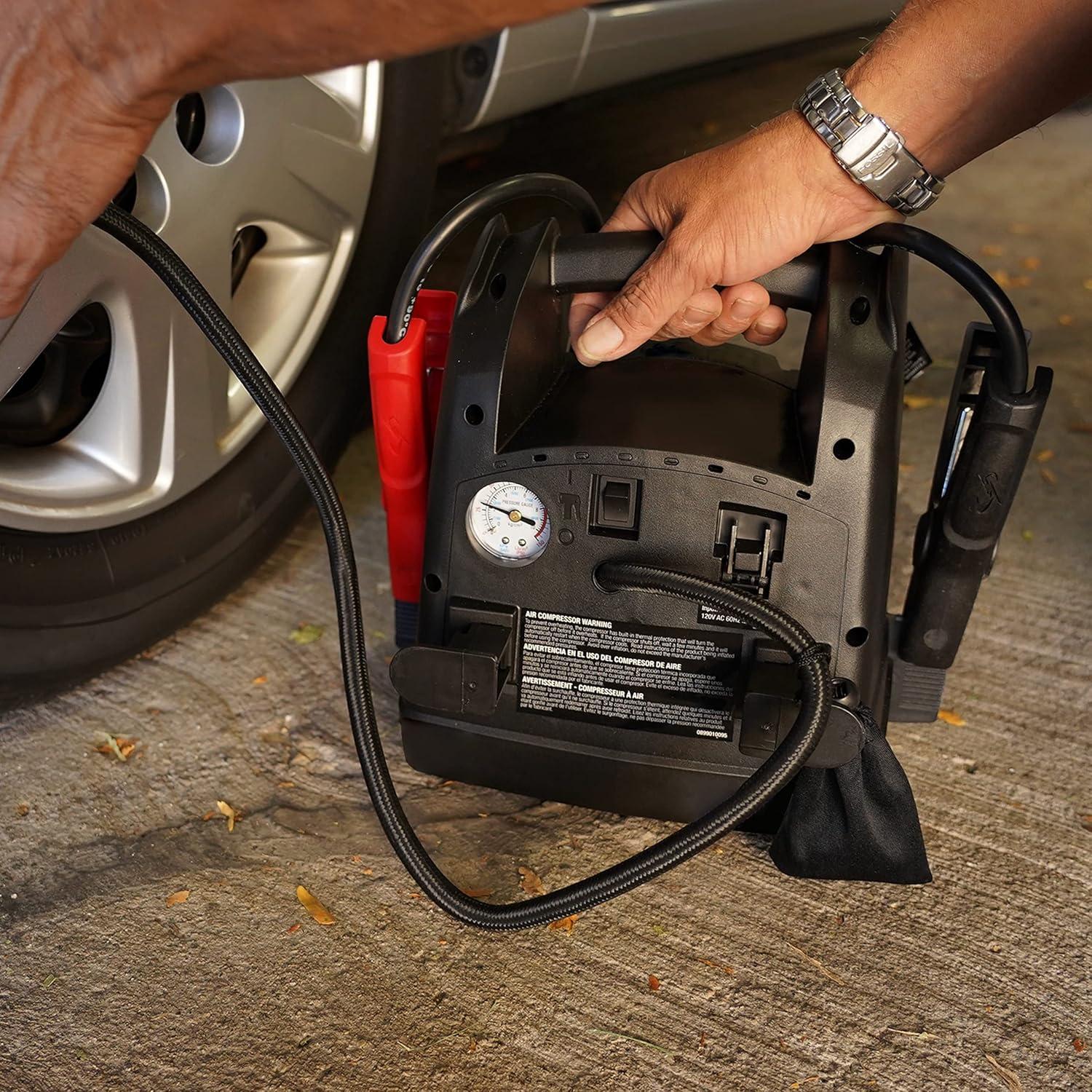 Arrancador 4 en 1 Schumacher SJ1330 1000A Compresor 150 PSI