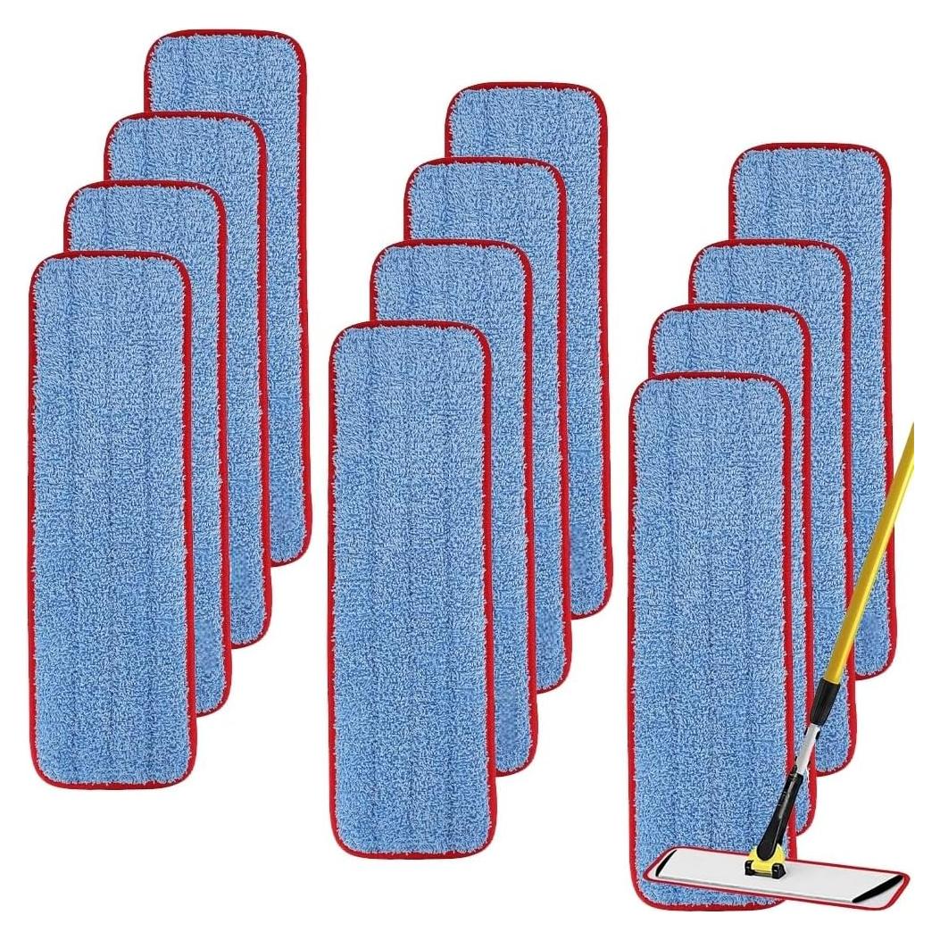 Paños de Reemplazo Rubbermaid 18" - Paquete de 12 Reutilizables