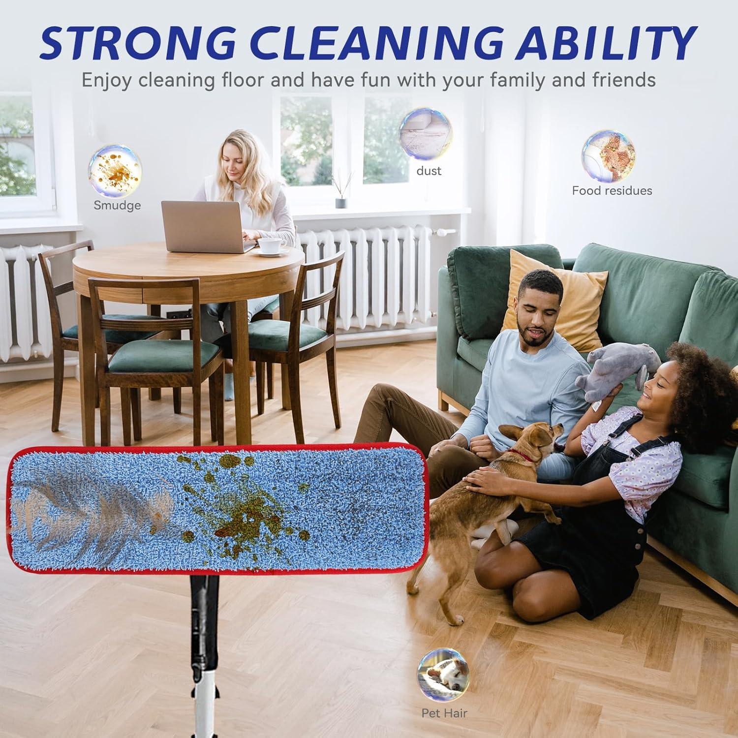 Paños de Reemplazo Rubbermaid 18" - Paquete de 12 Reutilizables