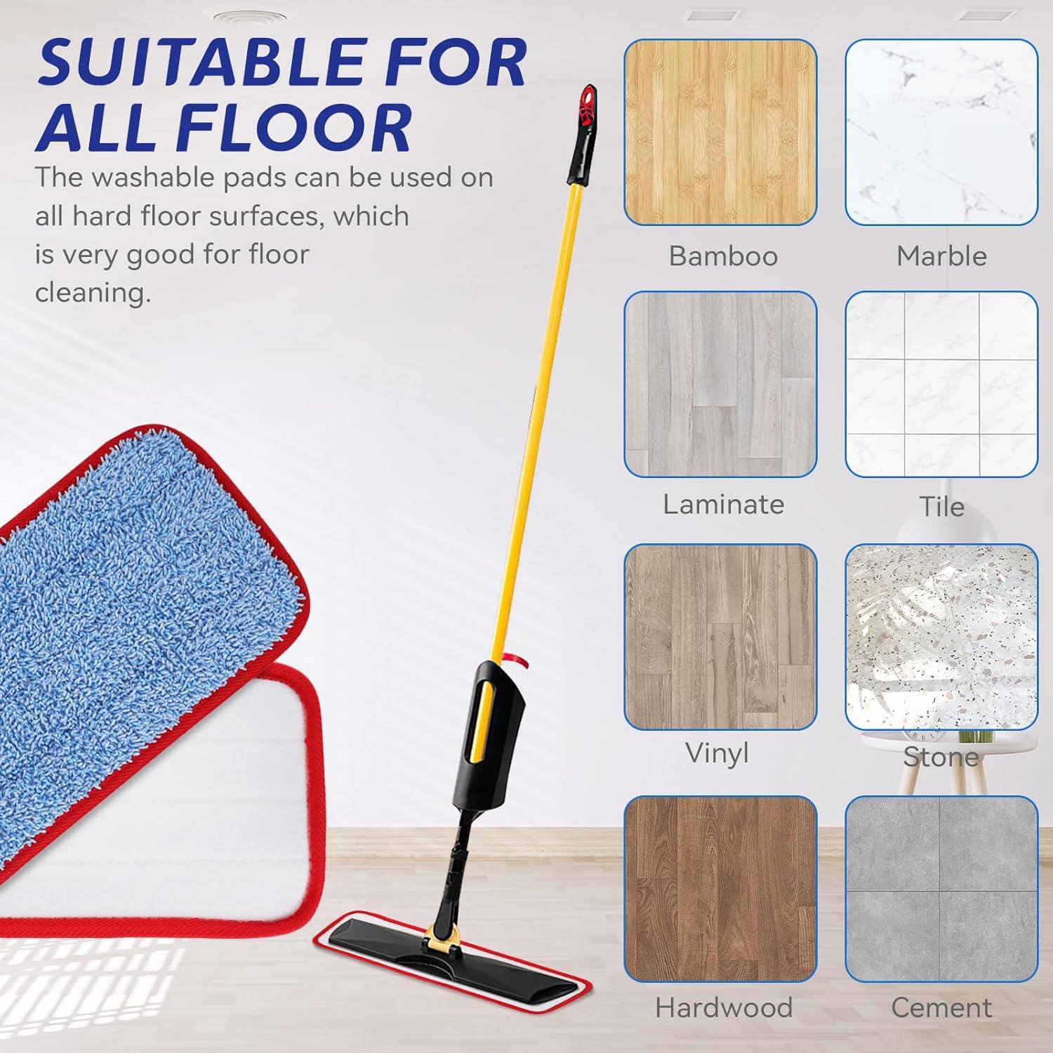 Paños de Reemplazo Rubbermaid 18" - Paquete de 12 Reutilizables