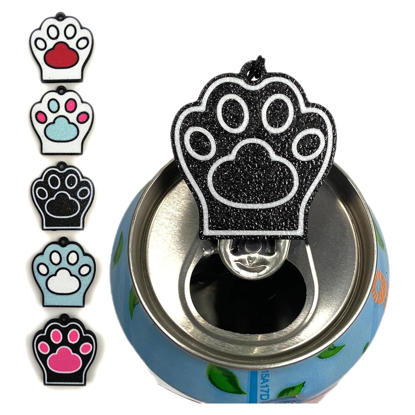 Abrebotellas de Lata Ctabpals Negro para Uñas Largas y Artritis