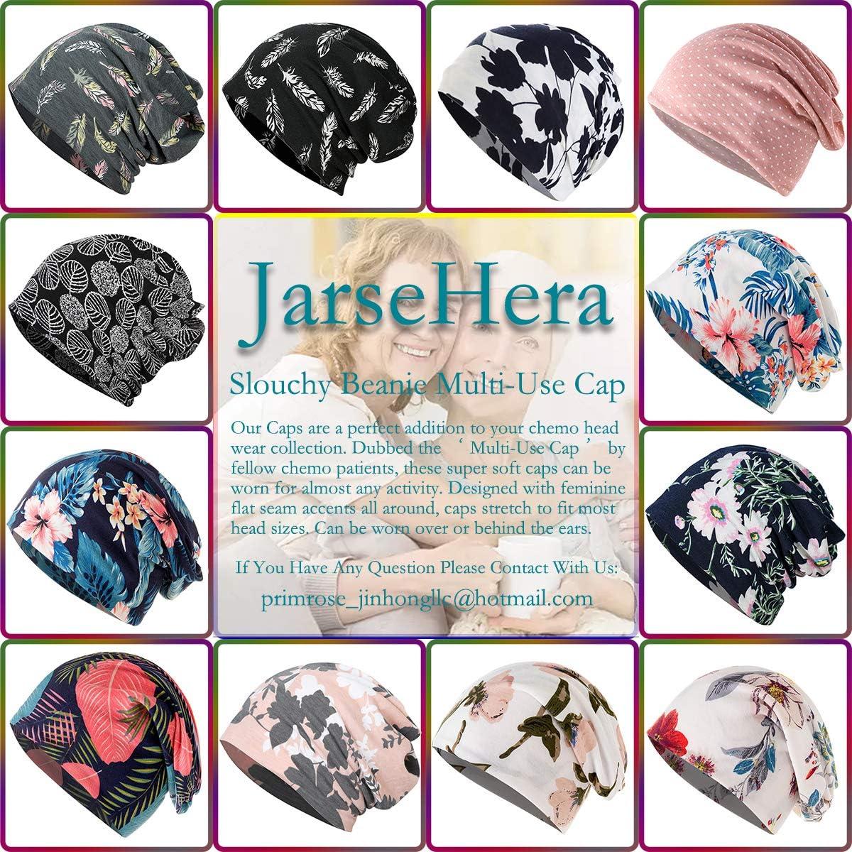 Gorro Slouchy JarseHera Algodón para Mujeres Quimioterapia