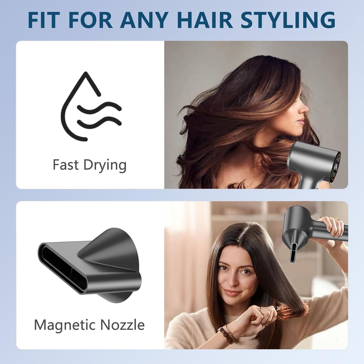 Secador de Pelo HOTLIFE Profesional 110,000 RPM Iónico Gris