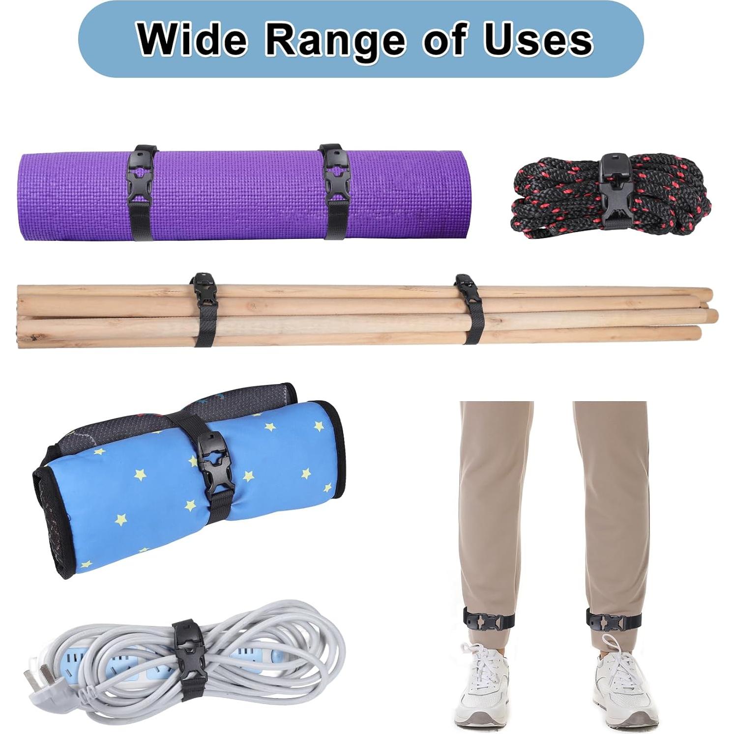 Correas Utilitarias Vigorport 1.9 cm x 30.5 cm Ajustables 4 Pzas