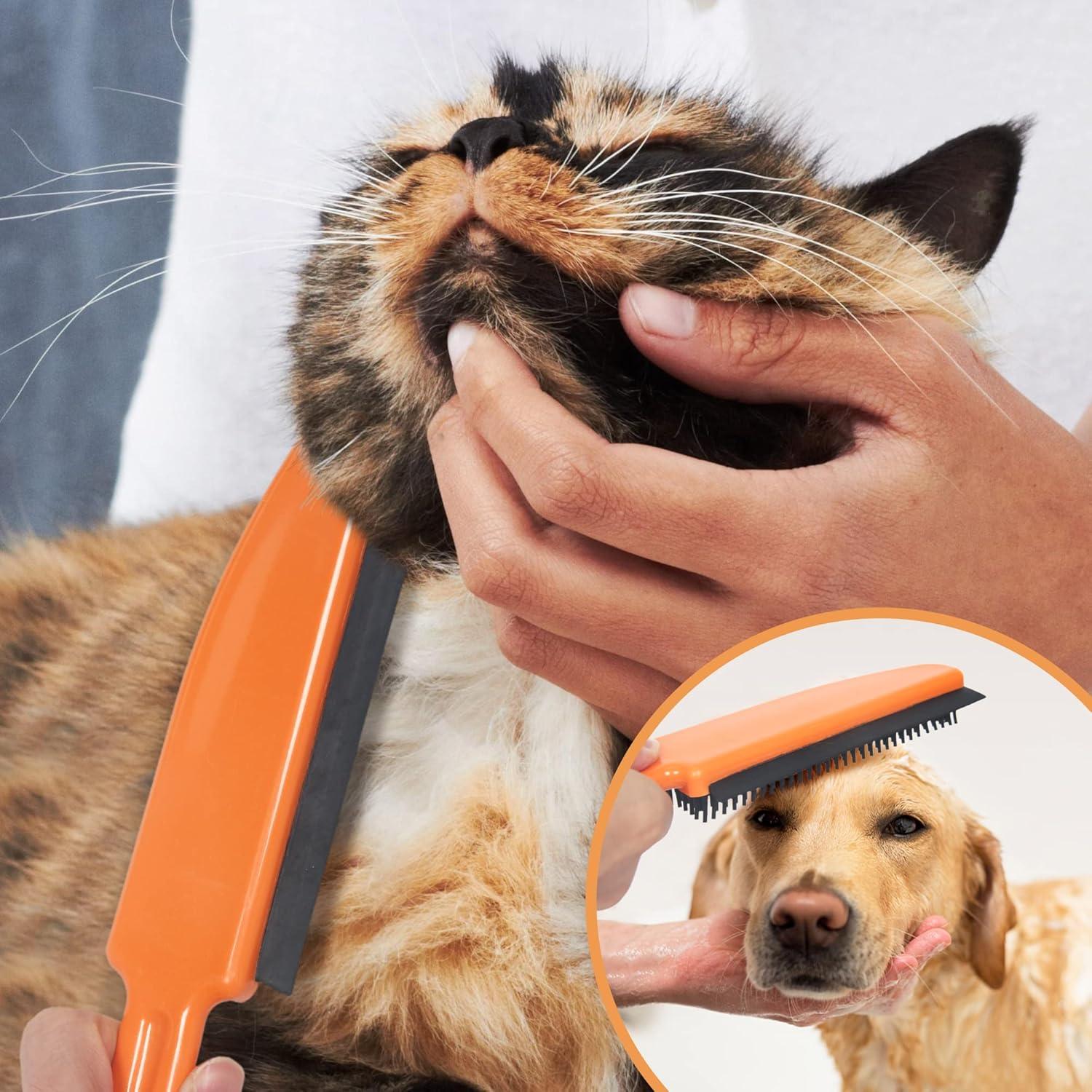 Rastrillo de Alfombra LandHope con Mango Ajustable y Limpiaparabrisas