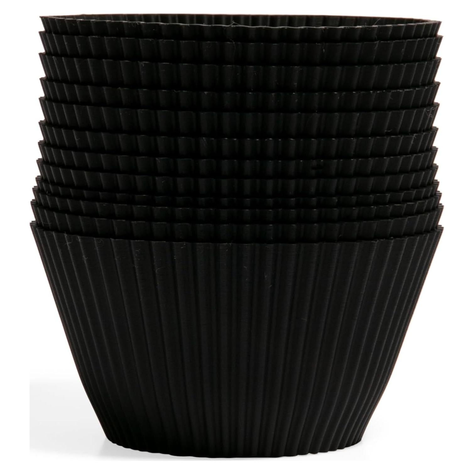 Tazones de Hornear Jumbo de Silicona La Cocina de Silicona - 12 Piezas