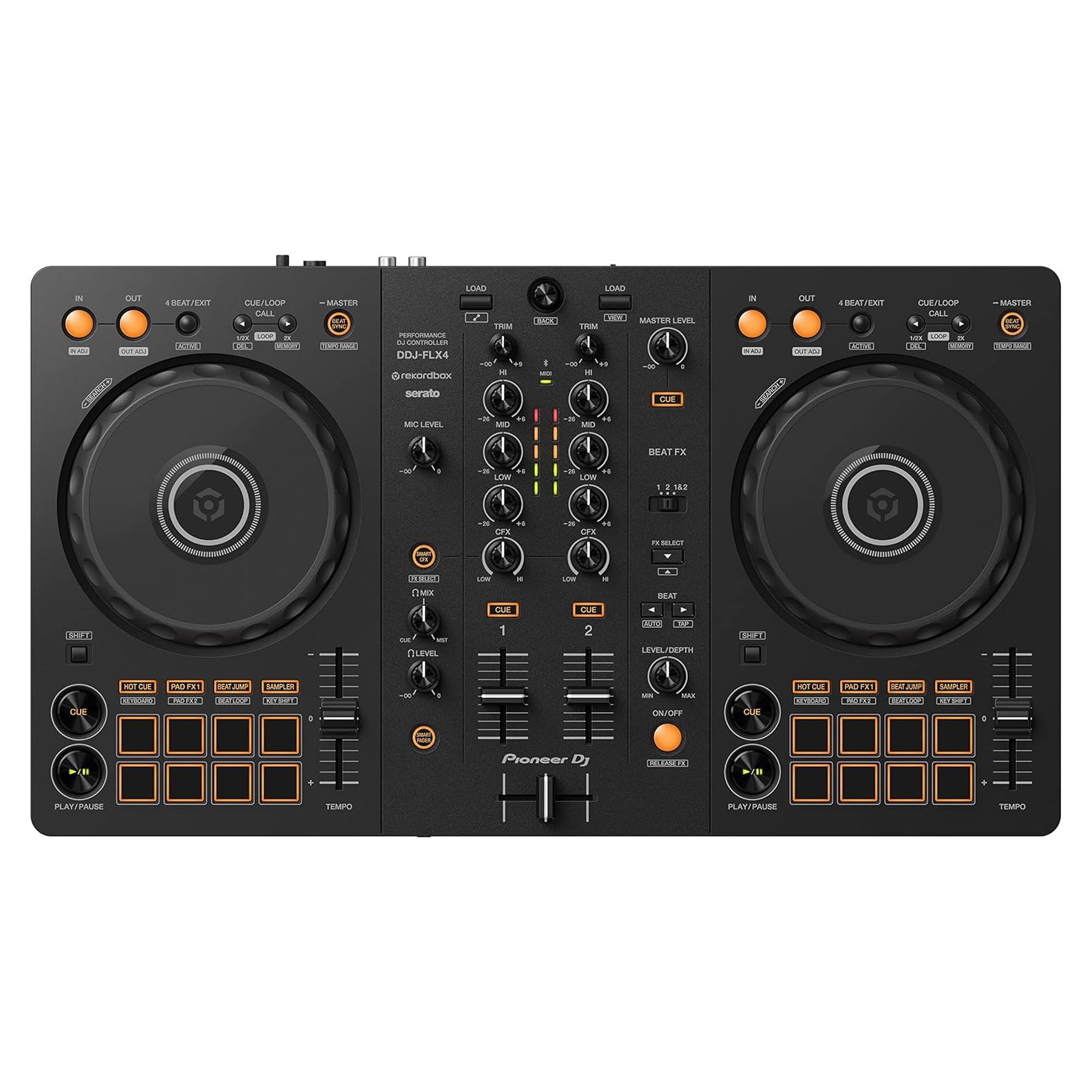 Controlador DJ Pioneer DDJ-FLX4 2 Canales USB Grafito