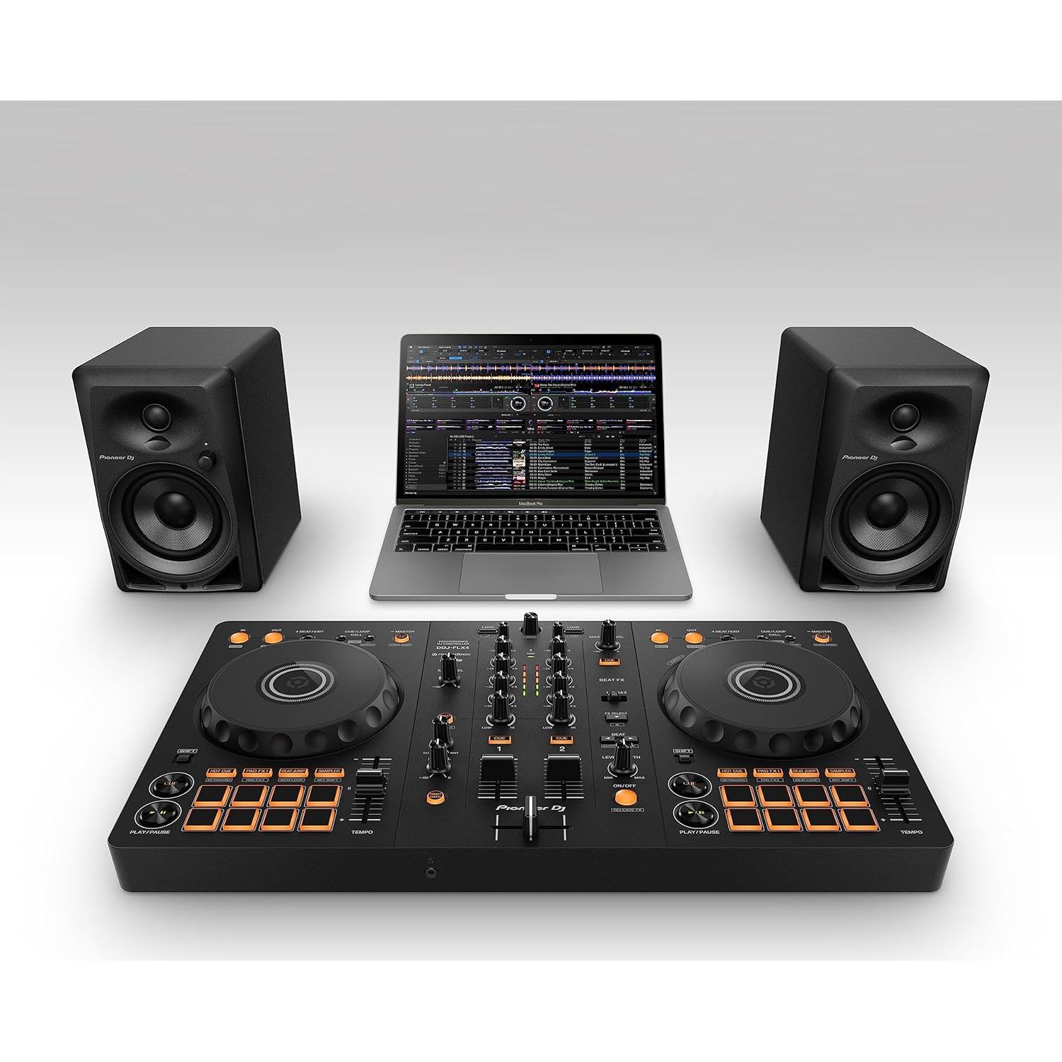 Controlador DJ Pioneer DDJ-FLX4 2 Canales USB Grafito